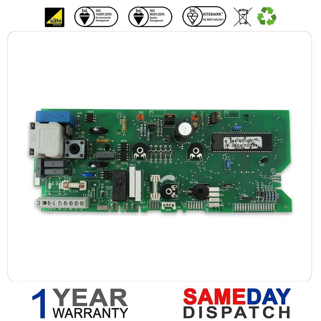 Worcester Boiler PCB 87483004170 87483004890 Type 2