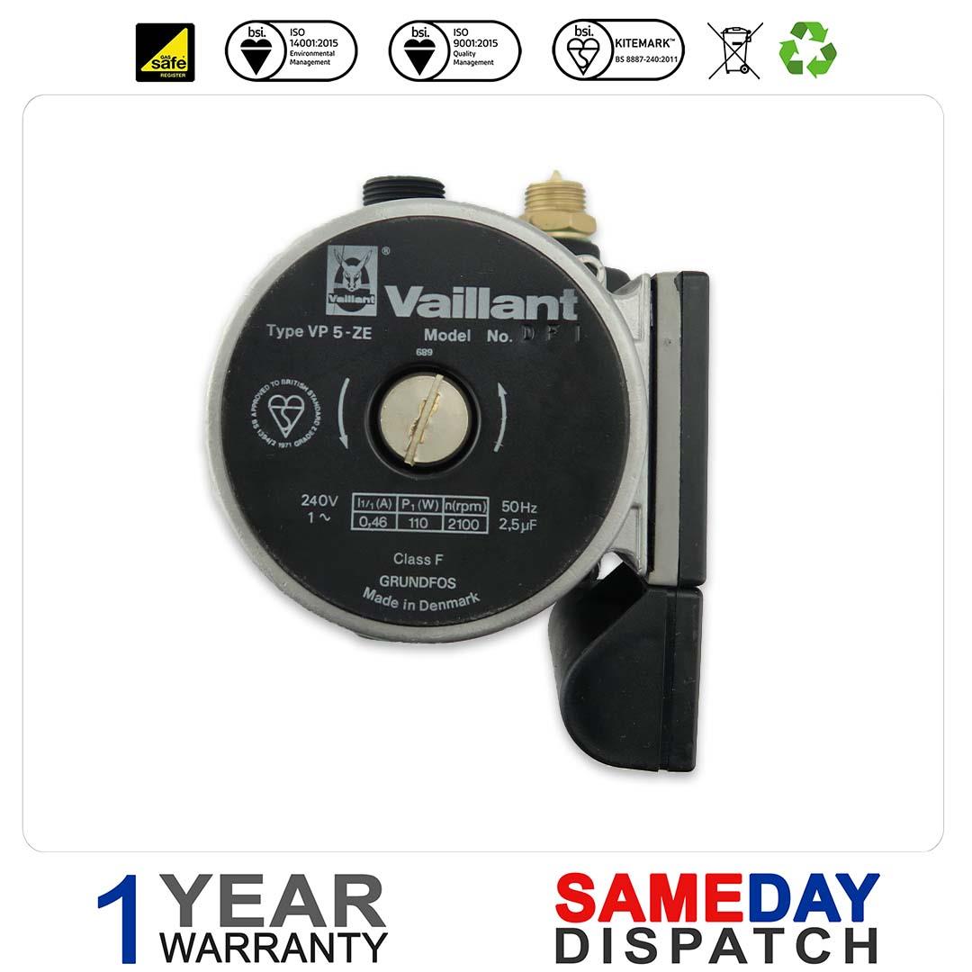 Vaillant Combi / Thermocompact / VWV Boiler Pump 161107 Was 161109
