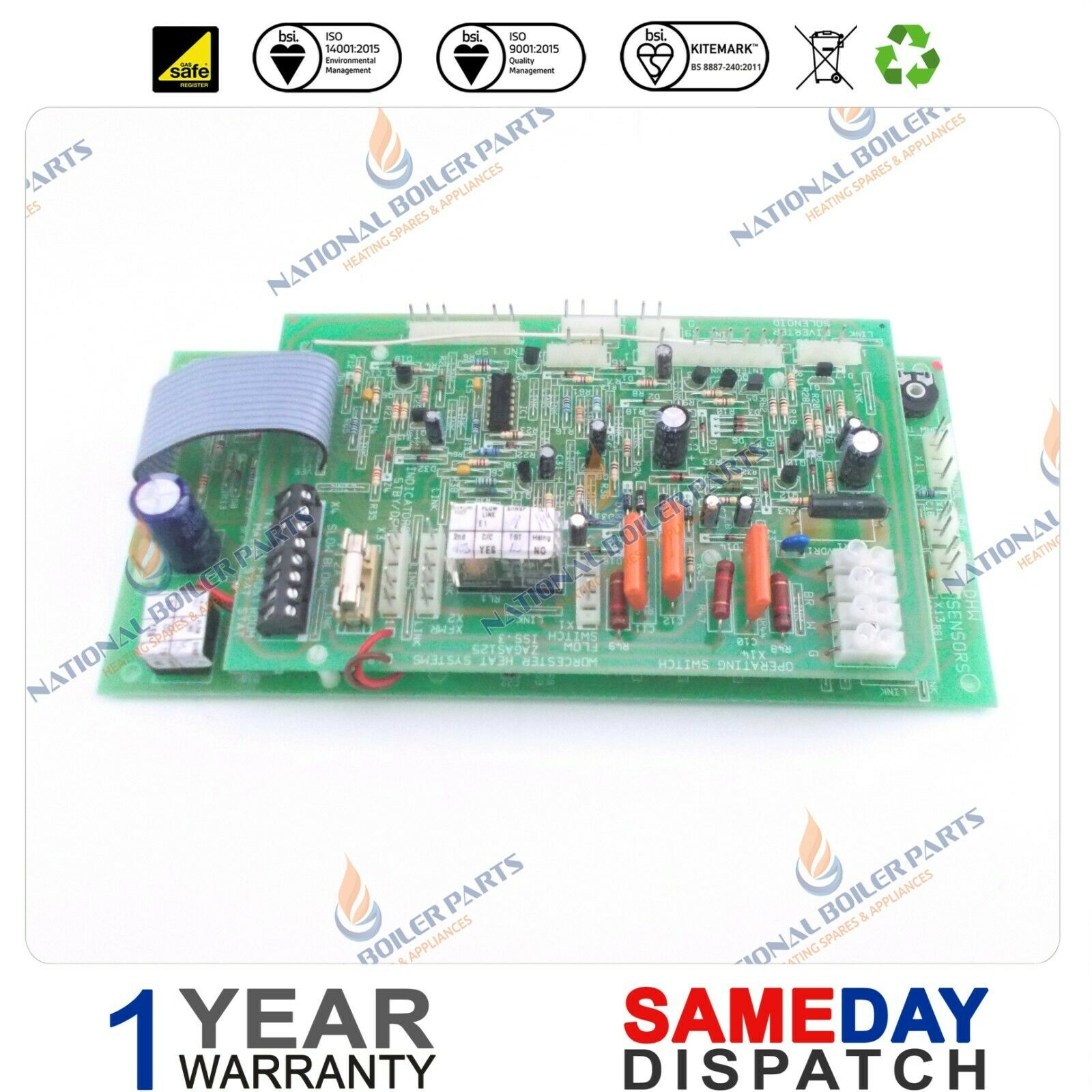 Worcester 350Rsf Driver PCB (Zagas125) 87161463060