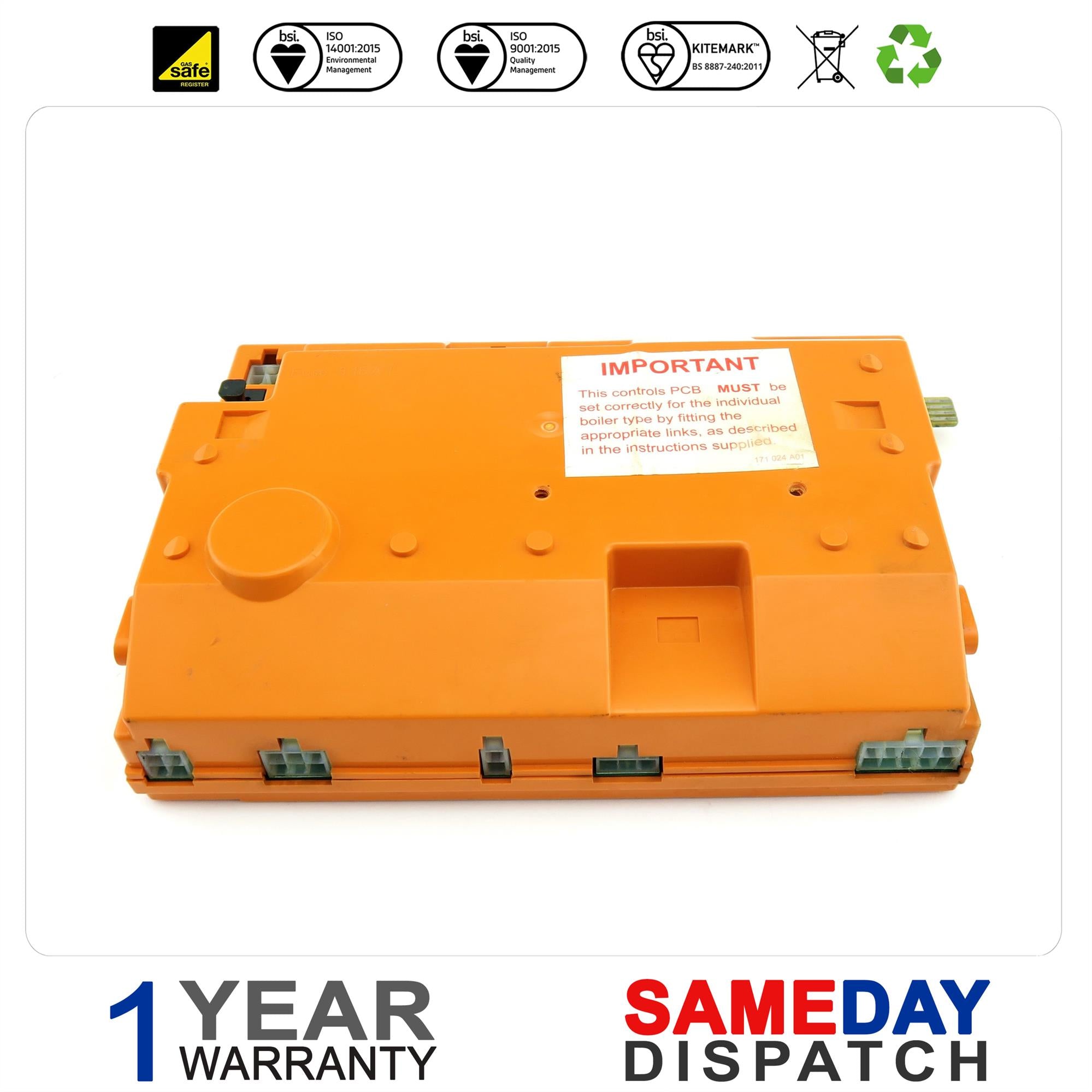 Ideal Isar Boiler PCB (Orange) 174486 173534