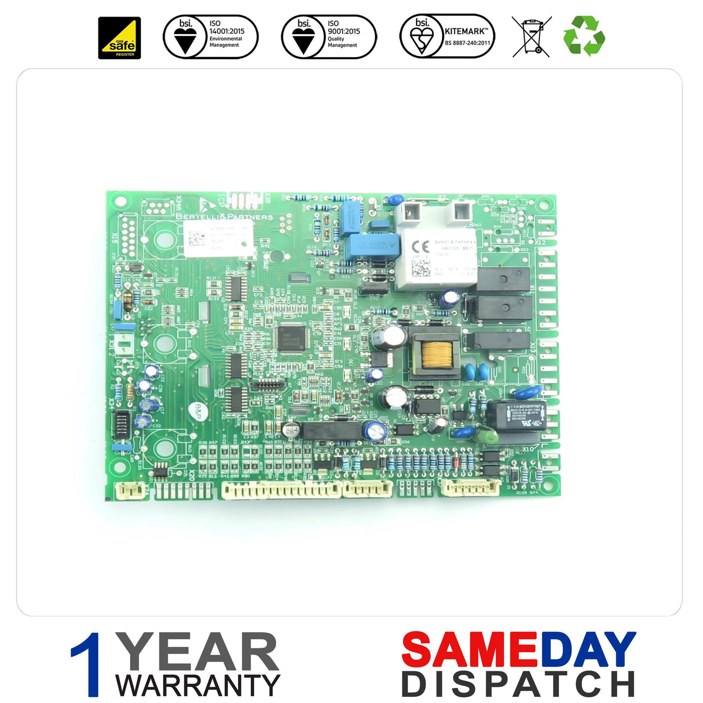 REFURBISHED R720878202 PCB -COMBI/SYSTEM 9500058