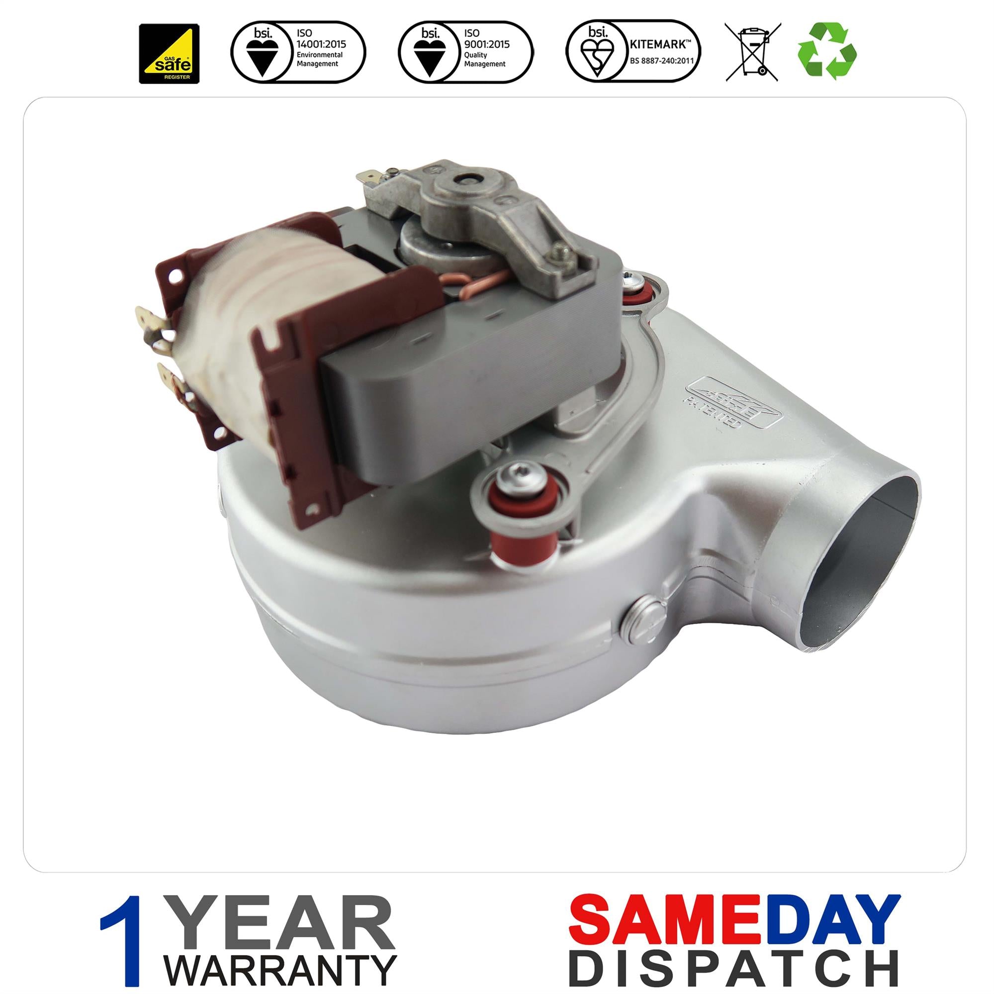 Ravenheat LS80 LS100 Boiler Fan Assembly 0012Ven09005/0