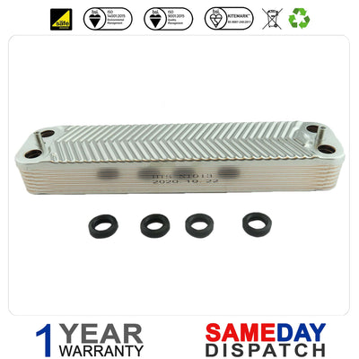 Worcester DHW Plate Heat Exchanger (14 PL) 87161066850