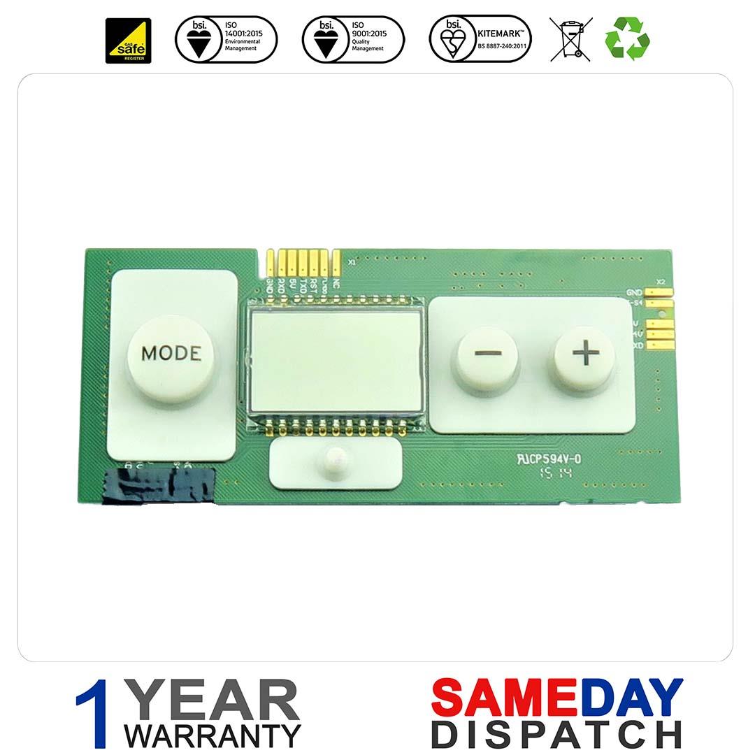 Glowworm User Interface Display PCB 0020023826