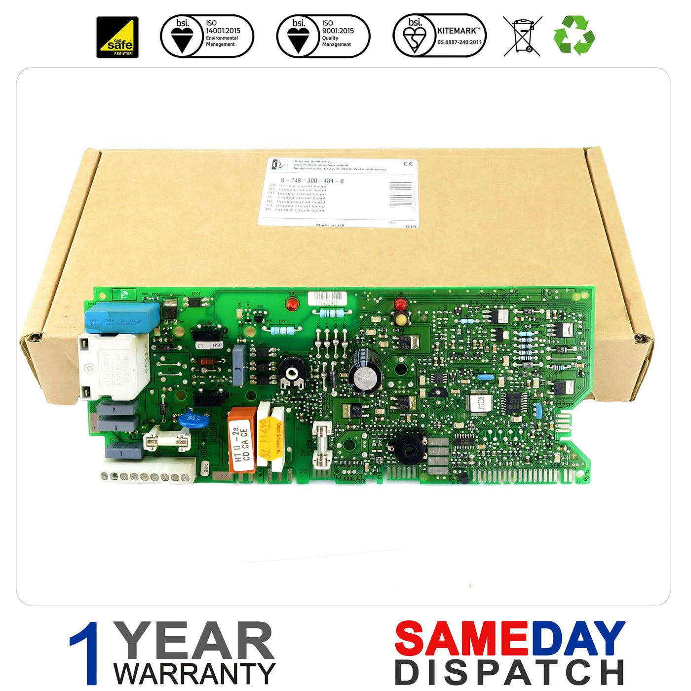 Worcester junior PCB 87483004840 R05452