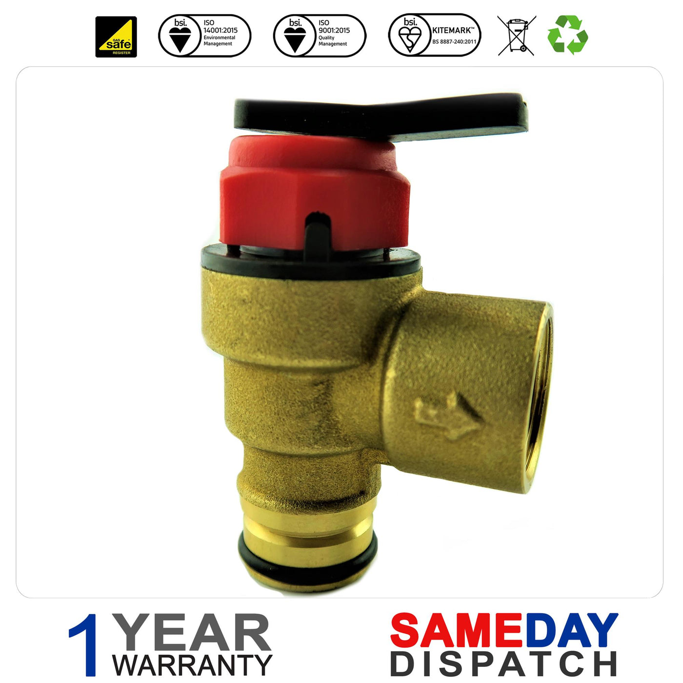 Vokera Boiler Pressure Relief Valve 1806