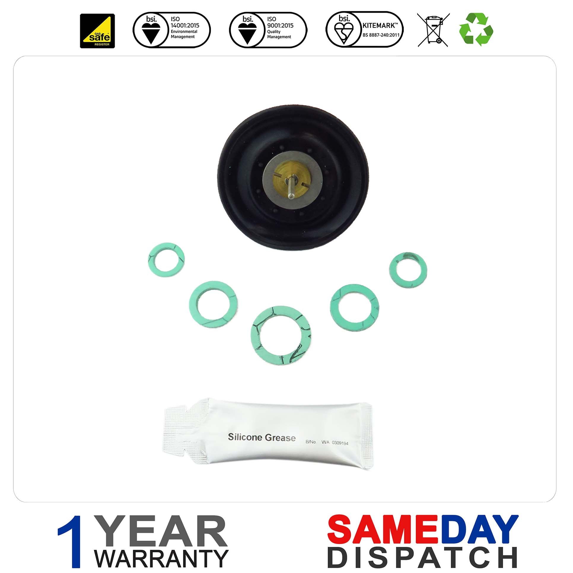 Ravenheat Diverter Valve Repair Kit Diaphragm 5012051