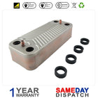 IDEAL ISAR 30HE ISAR M30100 & EVO C22/30 BOILER DHW PLATE HEAT EXCHANGER 170995