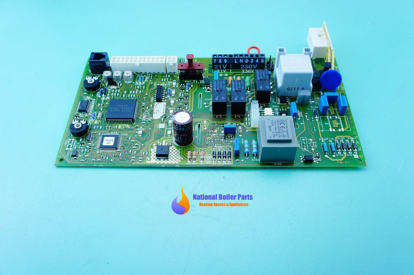Vaillant Turbomax Plus 615E & 620E & 624E & 628E PCB 130806