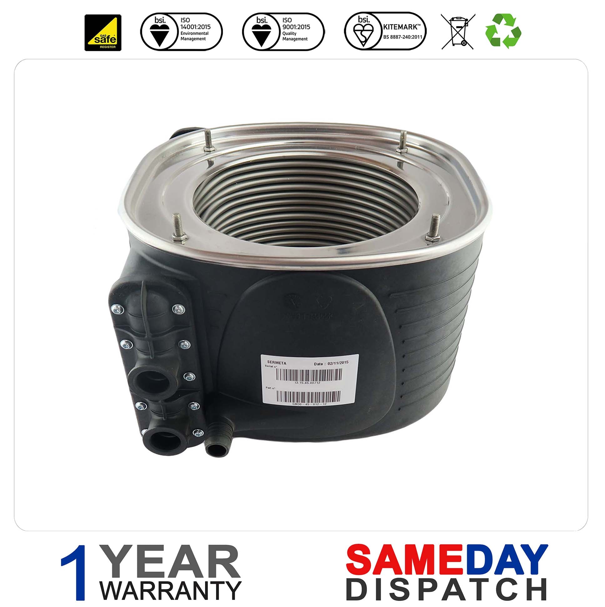 Baxi / Potterton Boiler Main Heat Exchanger 5114687 Type 2