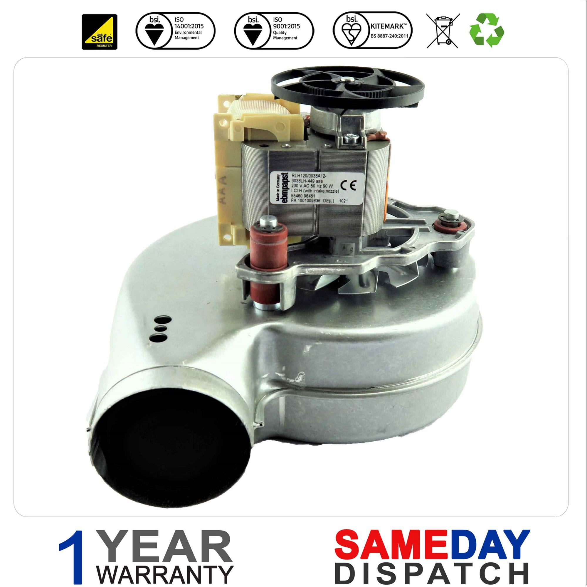 Baxi Boiler Fan 5112430
