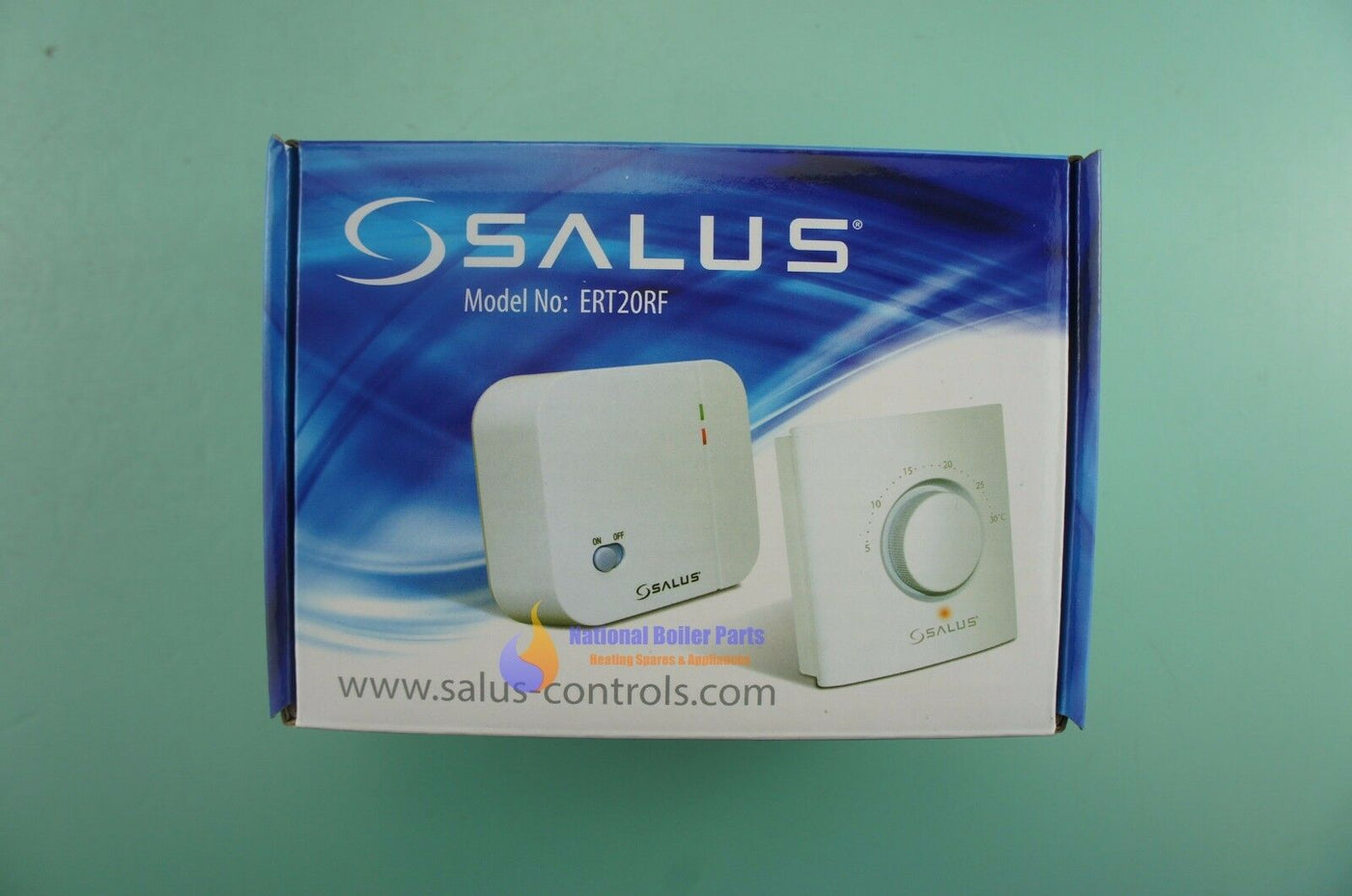 Salus Ert20Rf Electronic Central Heating Wireless Thermostat With Rf