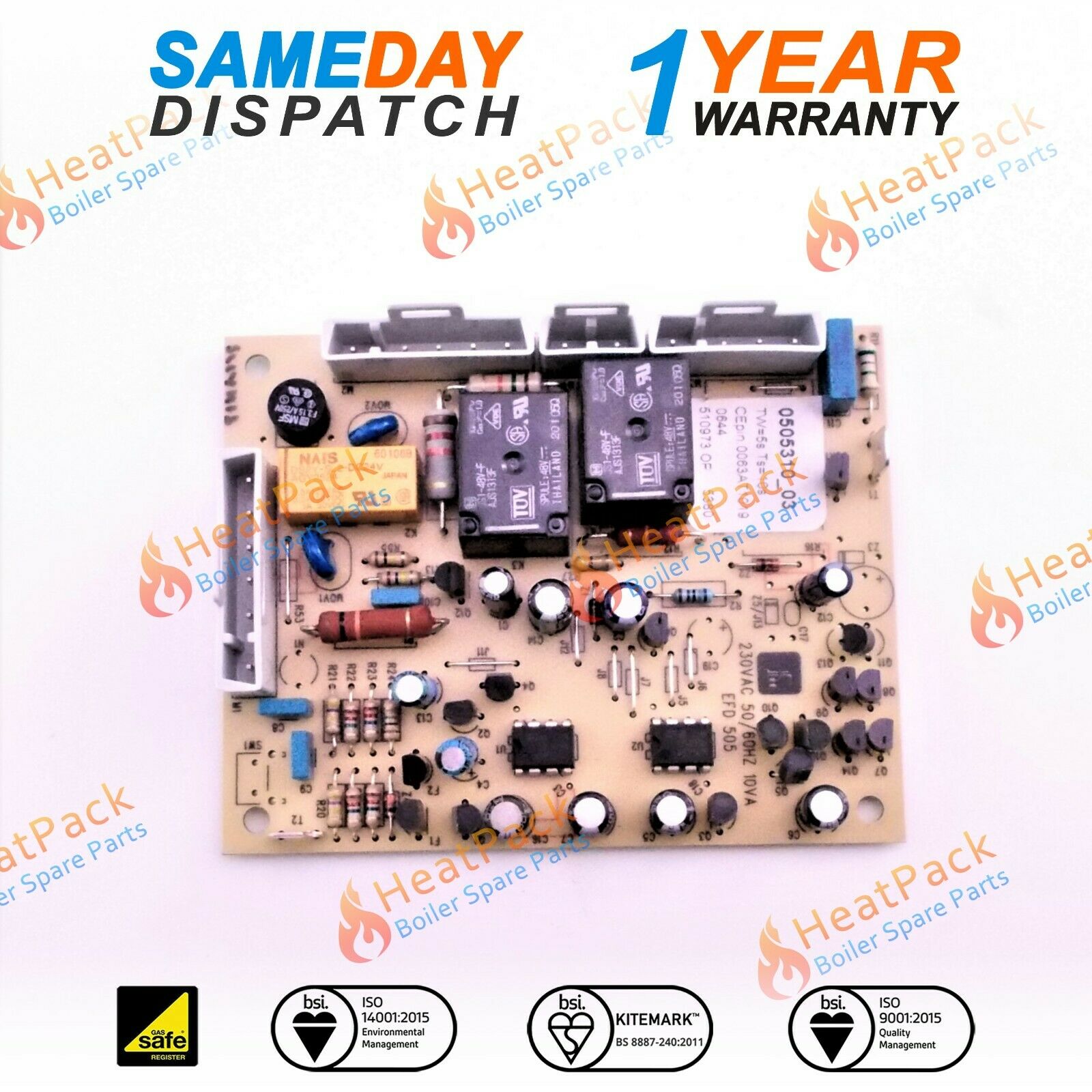 Baxi Bahama 100 Sit Ignition PCB 241187 240602