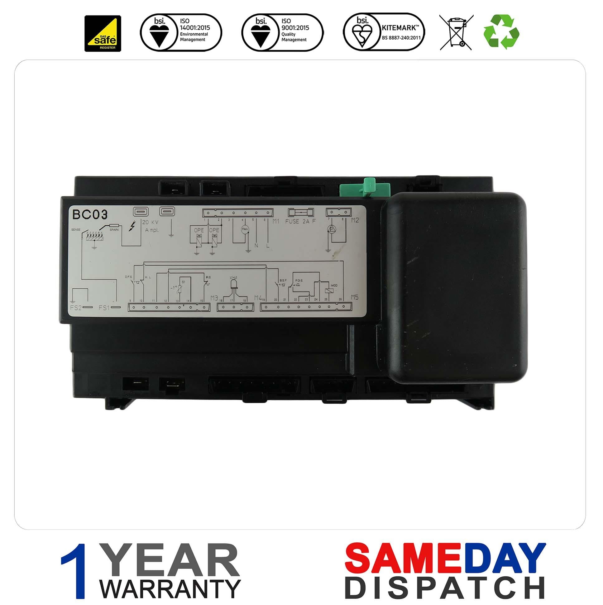 VOKERA IGNITION CONTROL PCB 7097