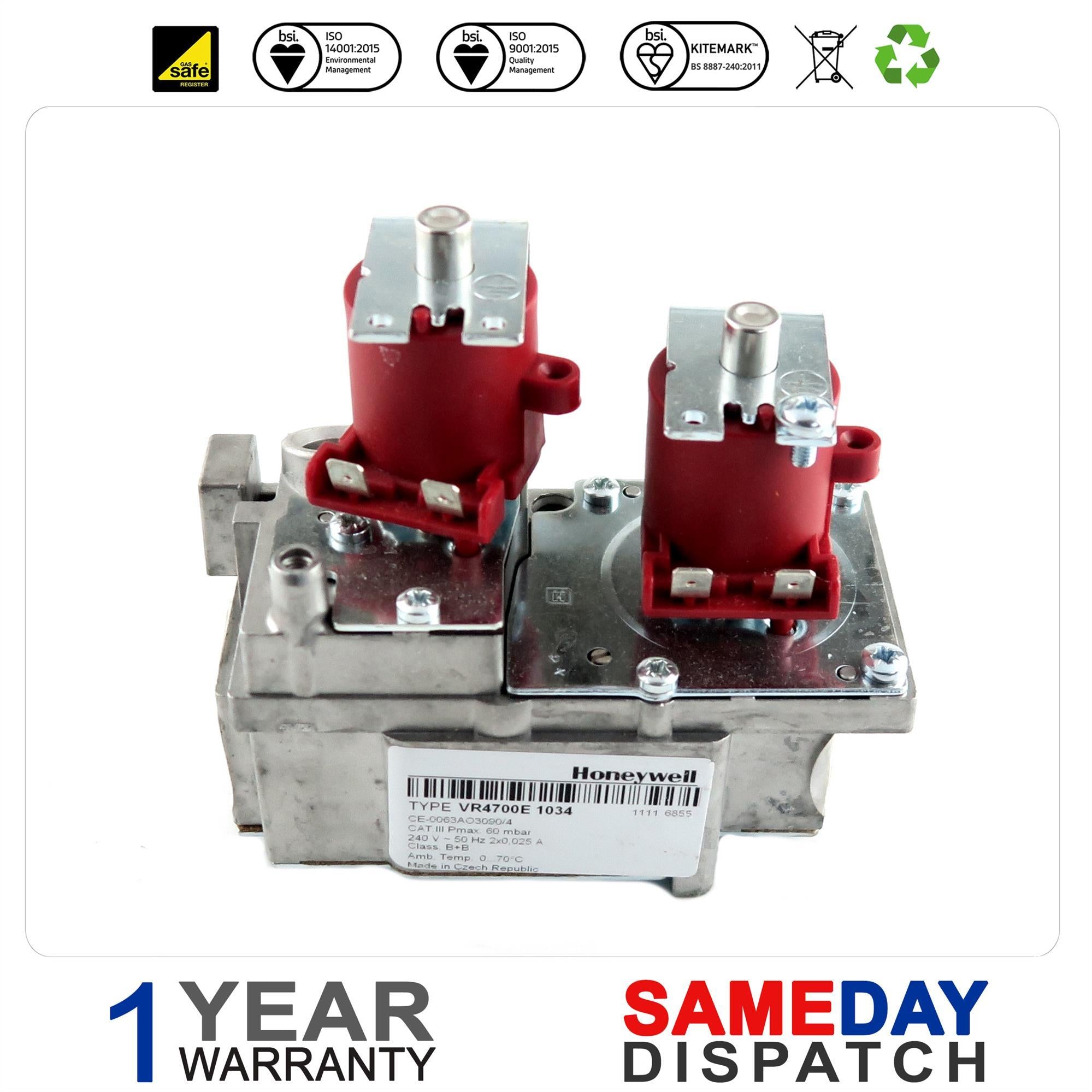 Glowworm Boiler Gas Valve VR4700E 1067 417517 079773 907704