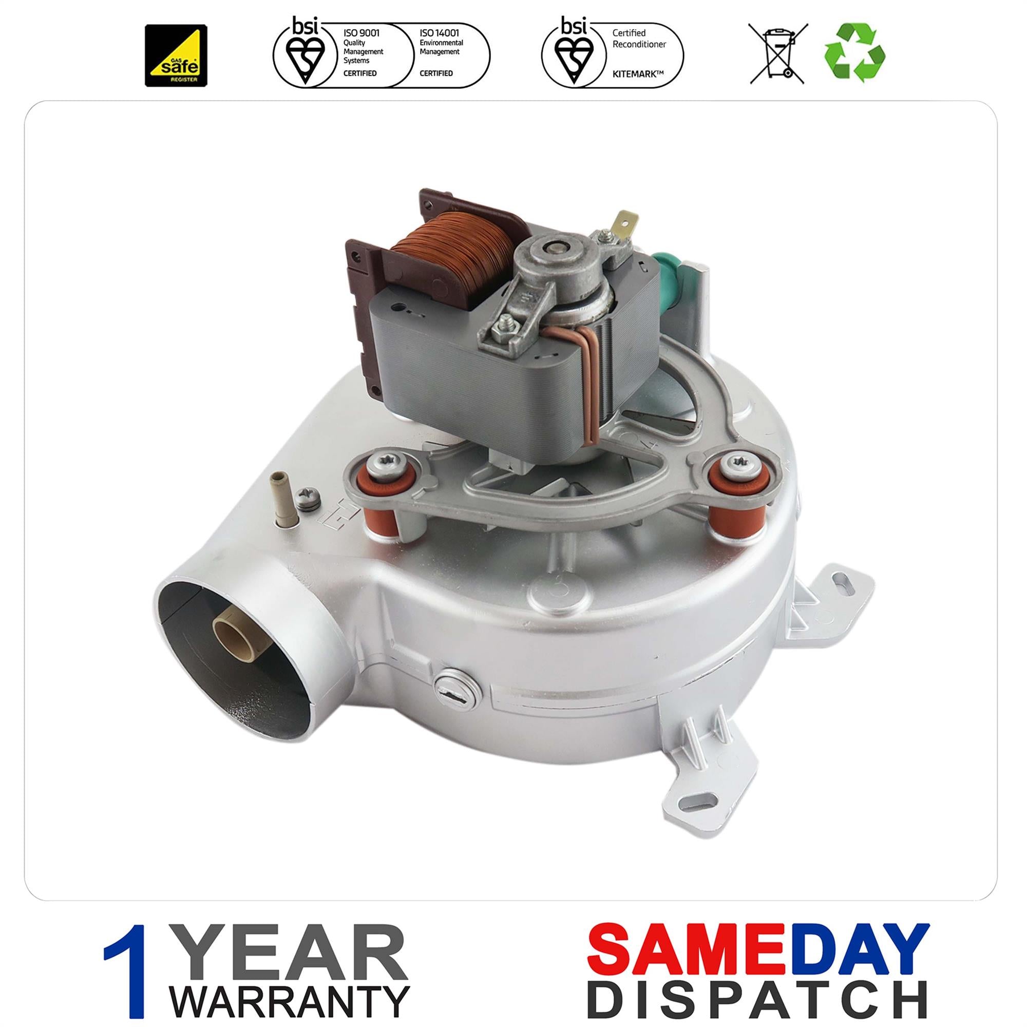 Biasi Boiler Fan Assembly Bi1366103