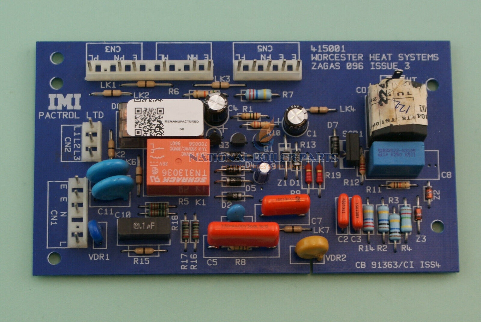 Worcester Boiler PCB 87161463050 Type 2