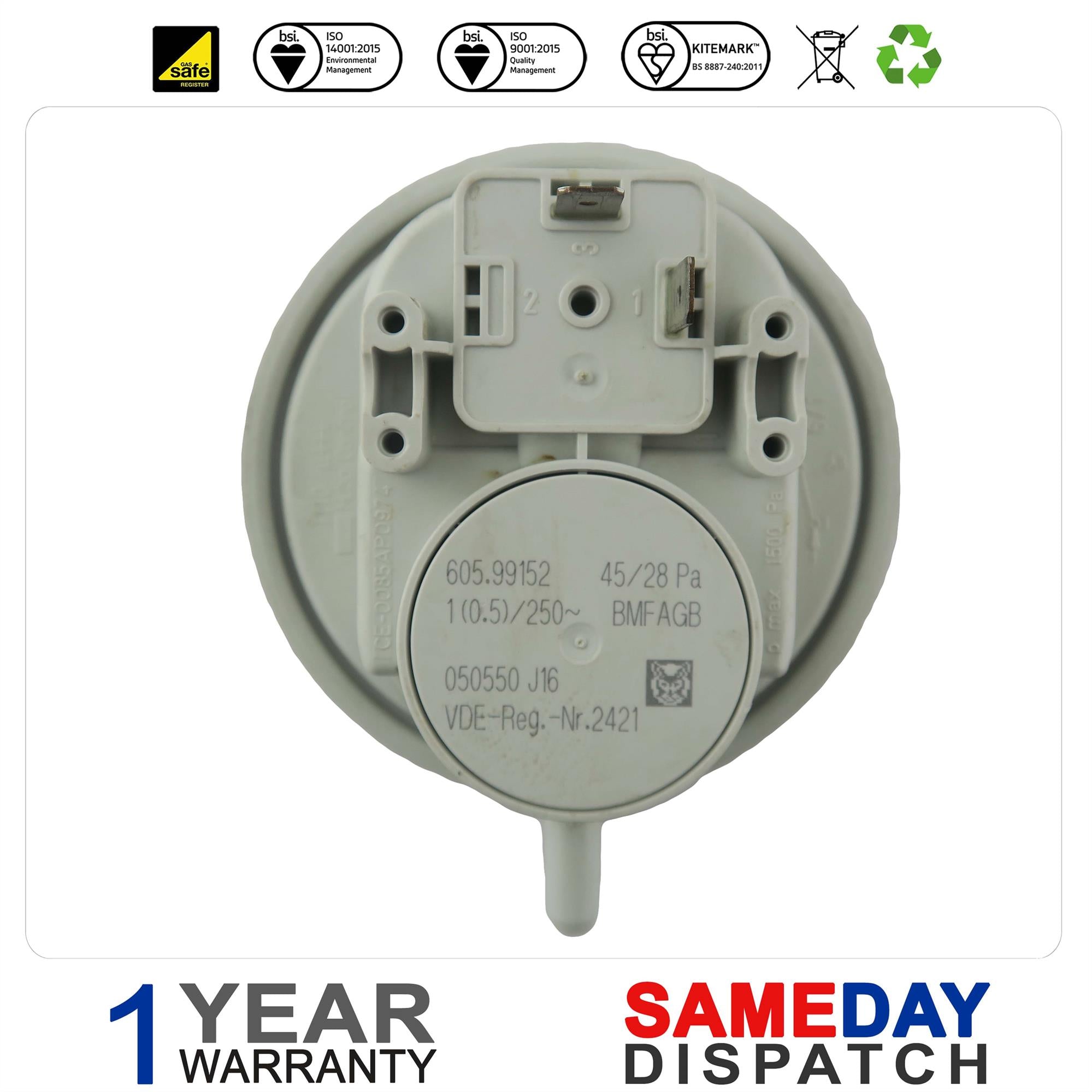 Vaillant Air Pressure Switch 050518