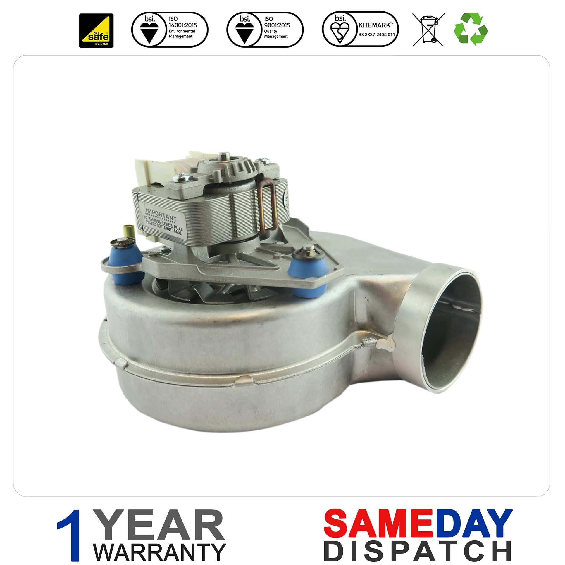 Glowworm Fan Assembly 227033 S227033