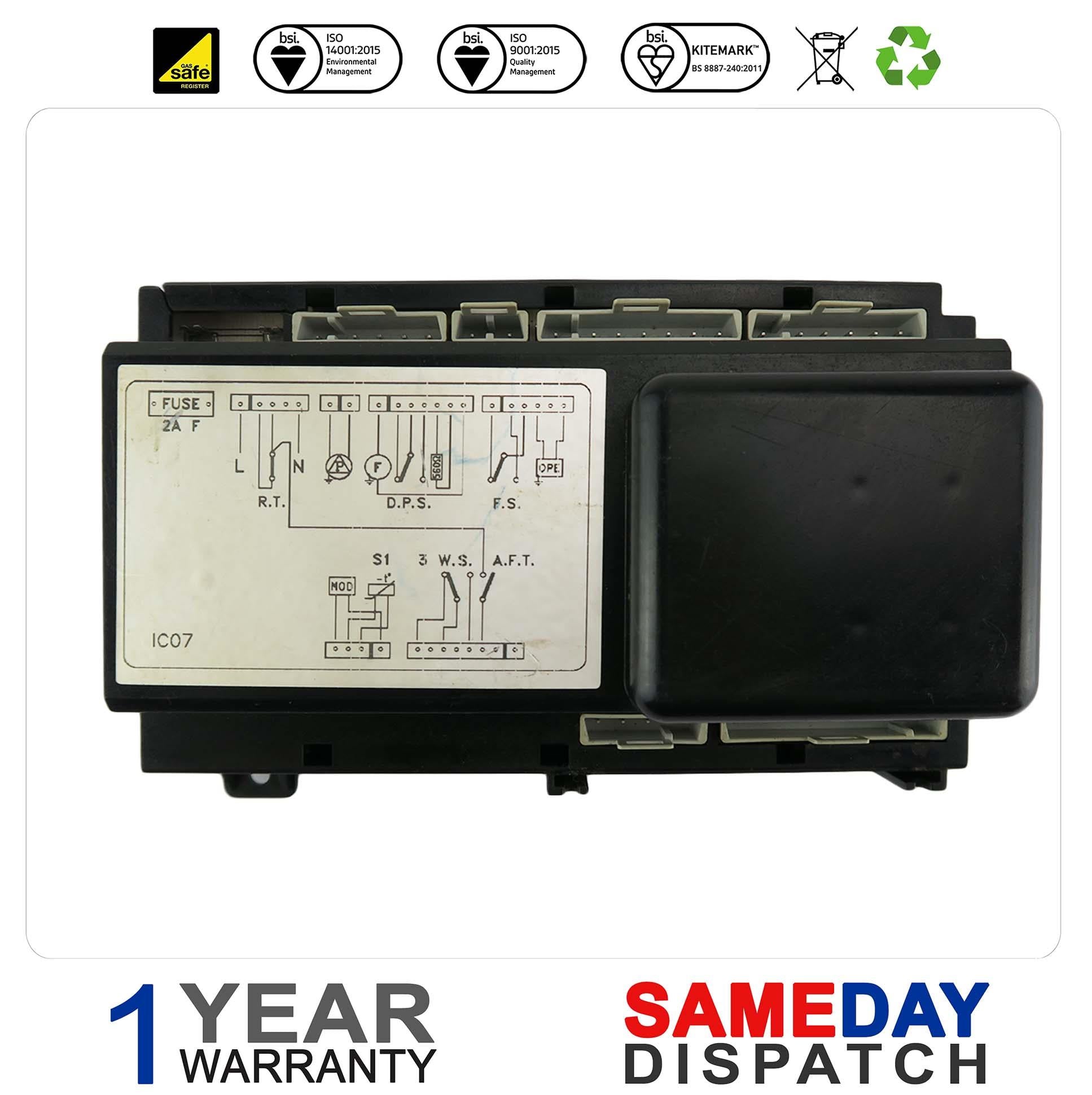 Vokera Boiler PCB 8173