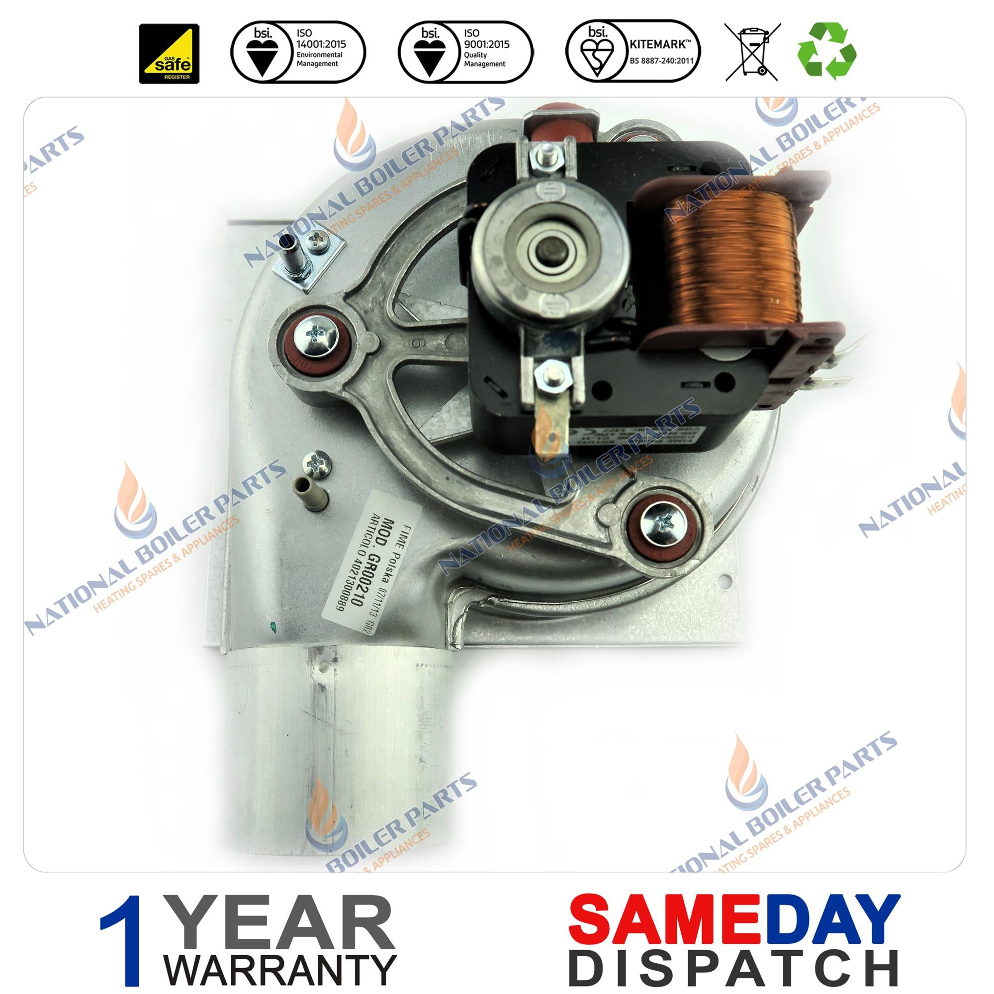 Biasi Boiler Fan BI1016108