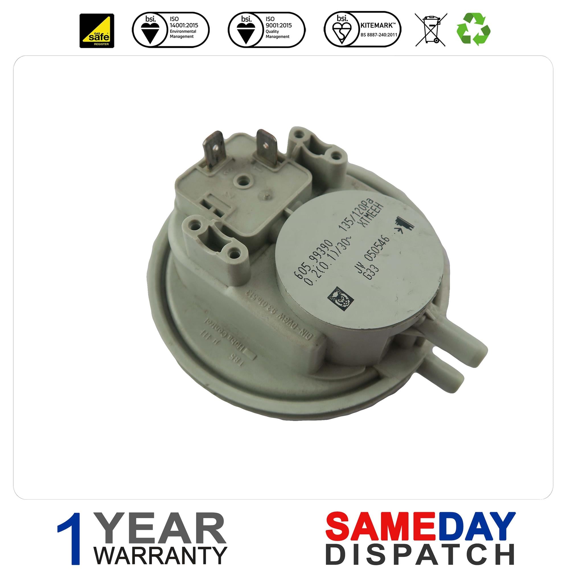 Vaillant Air Pressure Switch 050557