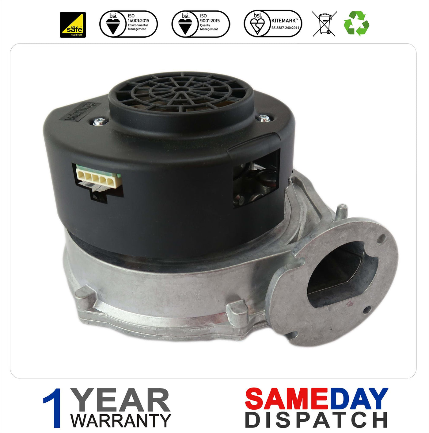 Vokera Linea Mynute Boiler Fan Assembly 10027051 R10027051