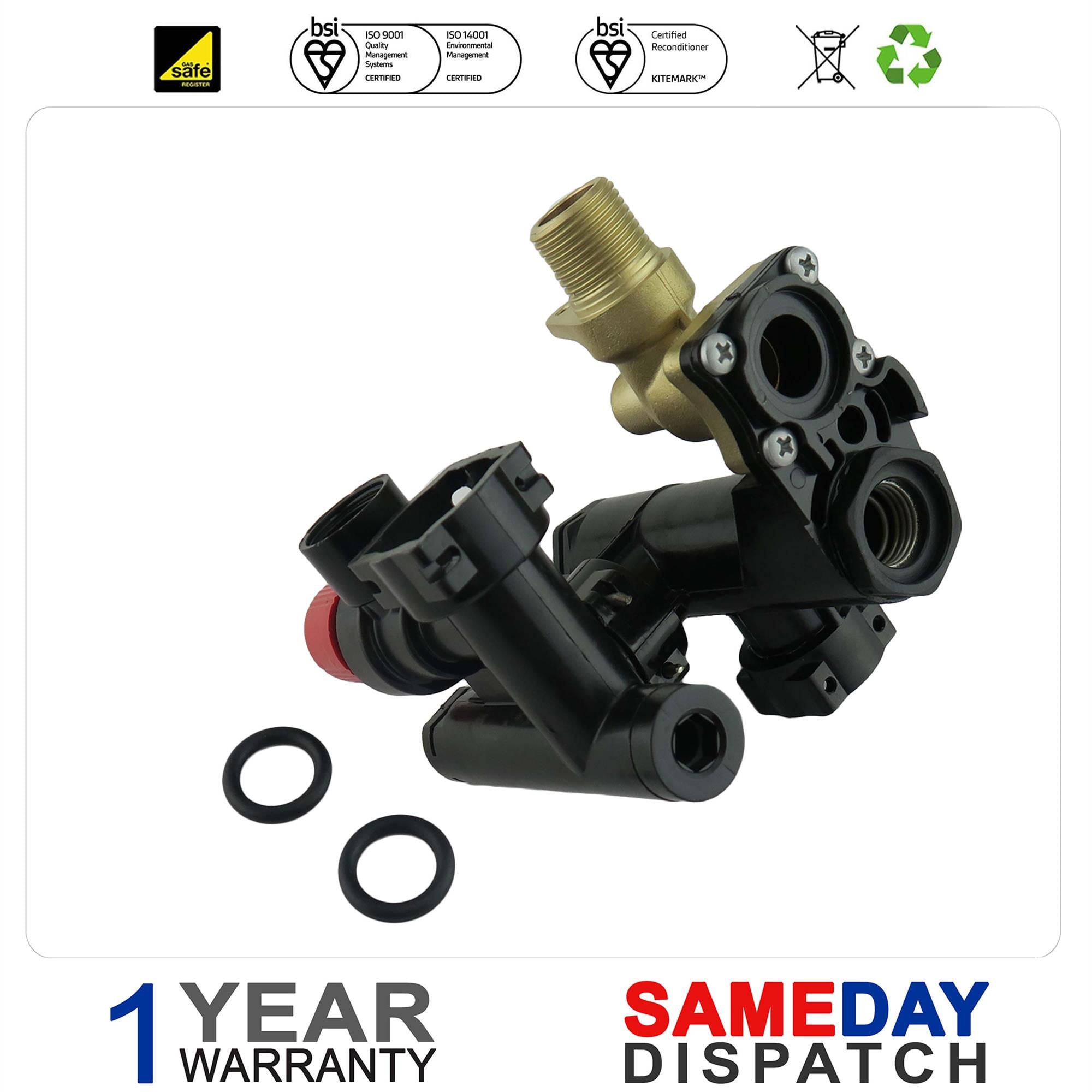 HEATLINE CAPRIZ PLUS 24 24A 28 28A DIVERTER VALVE D020103888