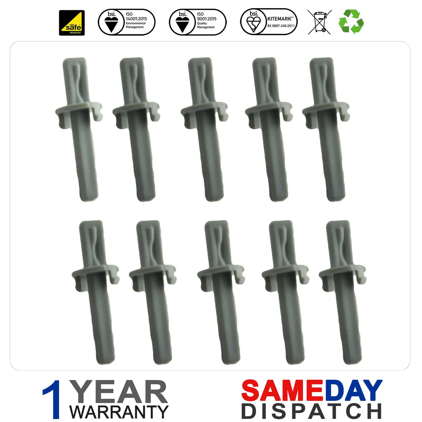 Heatline Spindle Grey (Pk10) 3003200175