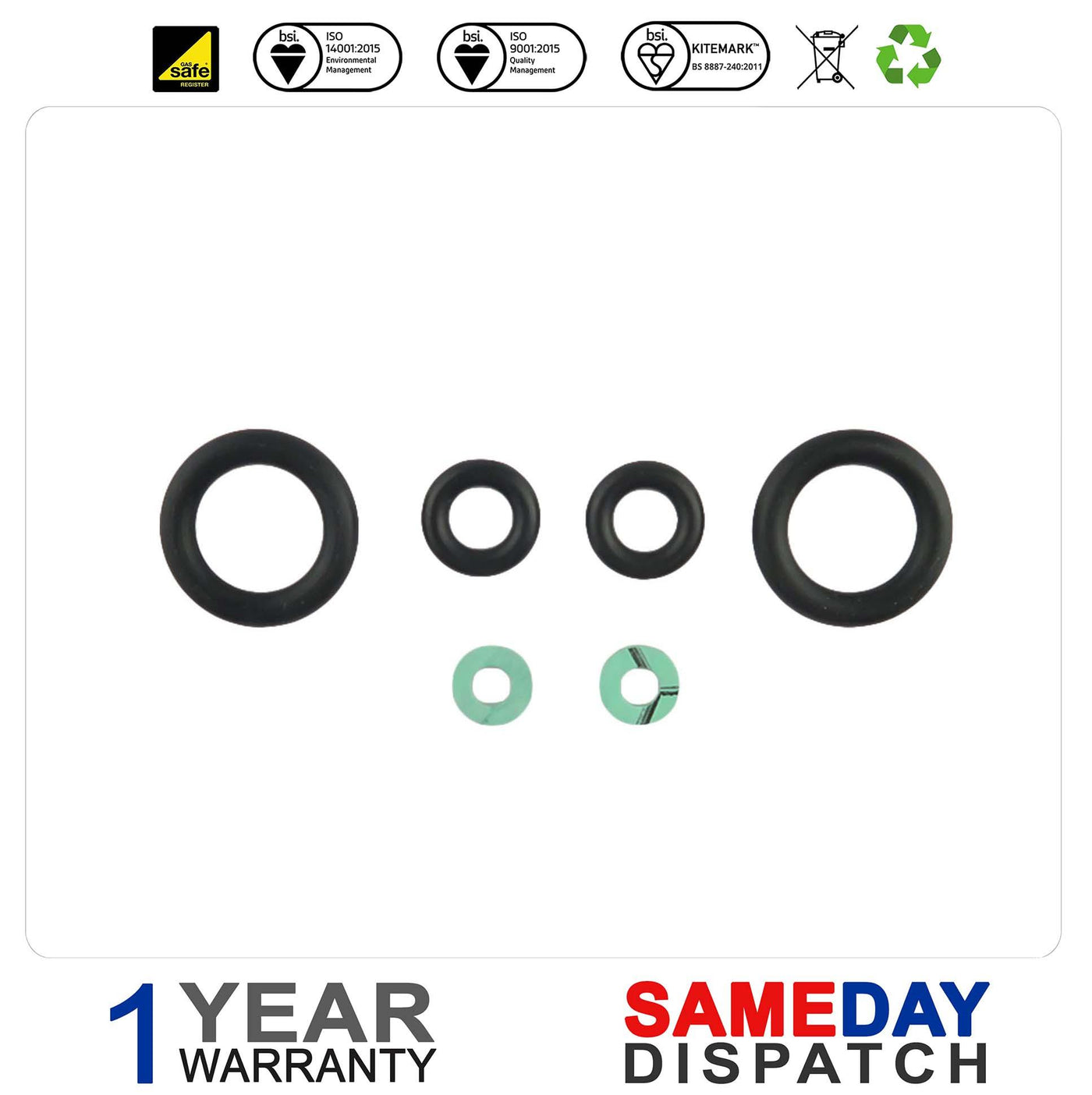 Ferroli Boiler O'Ring Set 39811420