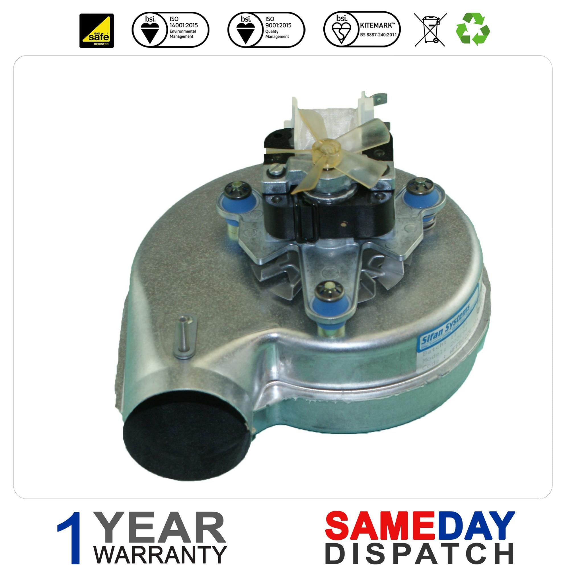 Glowworm Prothem Fan Assembly 2000801380 WAS 801380