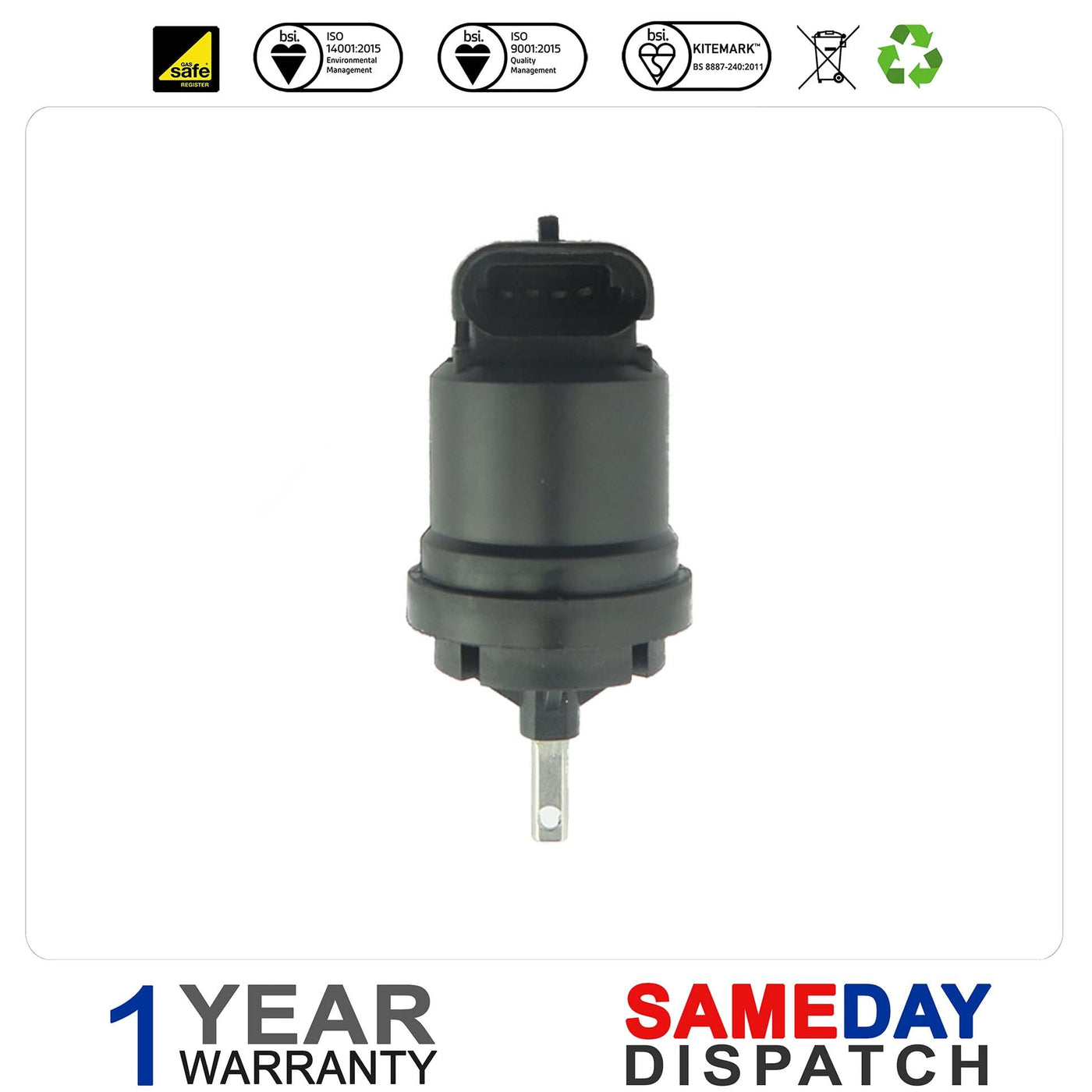VAILLANT ECOTEC PLUS 824 828 831 DIVERTER VALVE TILL 2012 ACTUATOR MOTOR 140429