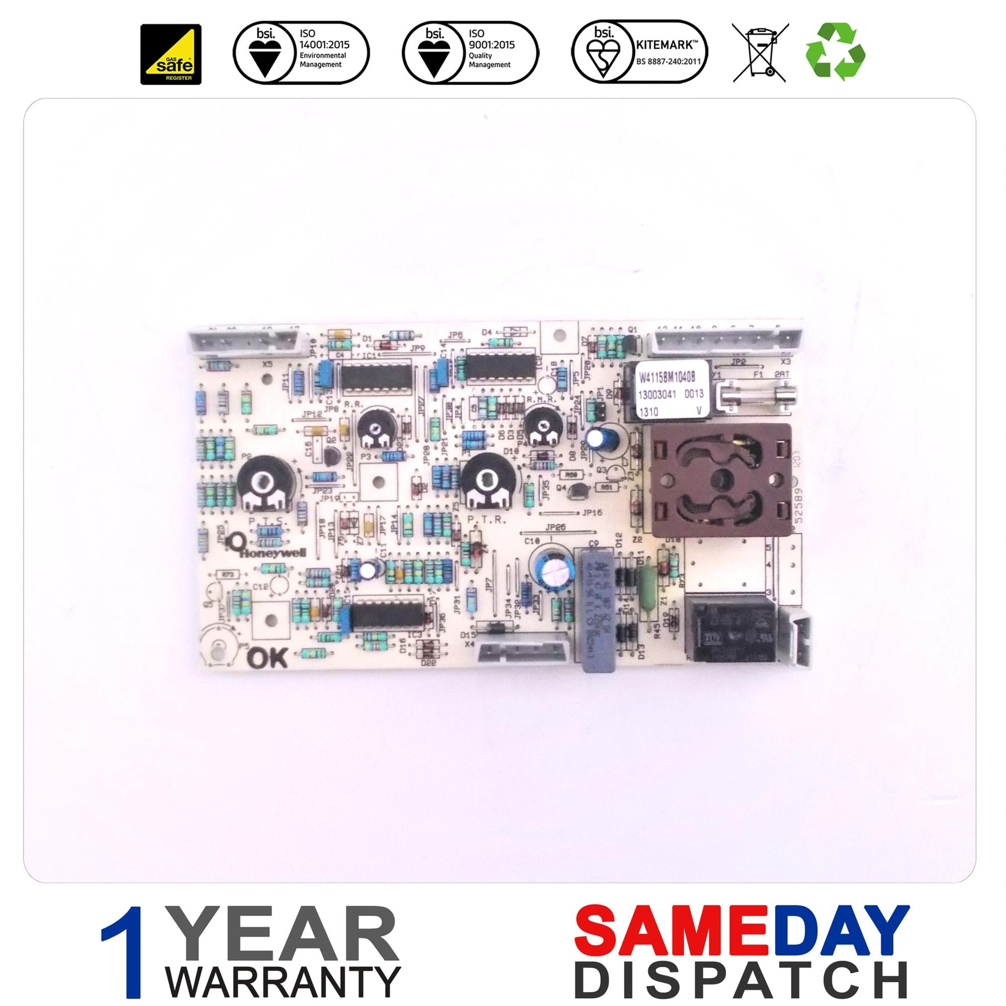 Ideal Boiler Main Pcb 075434