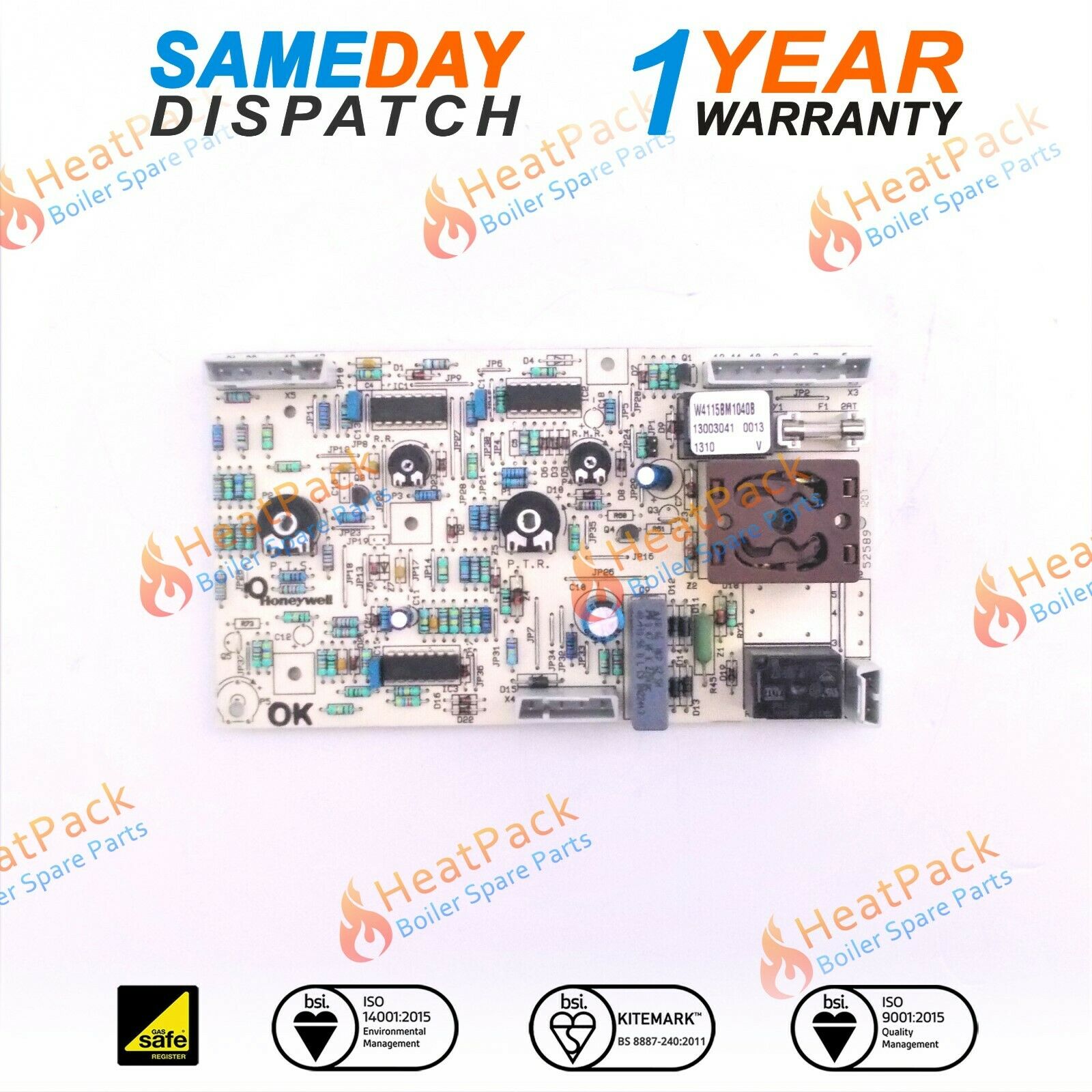 Ideal Boiler Main Pcb 075434