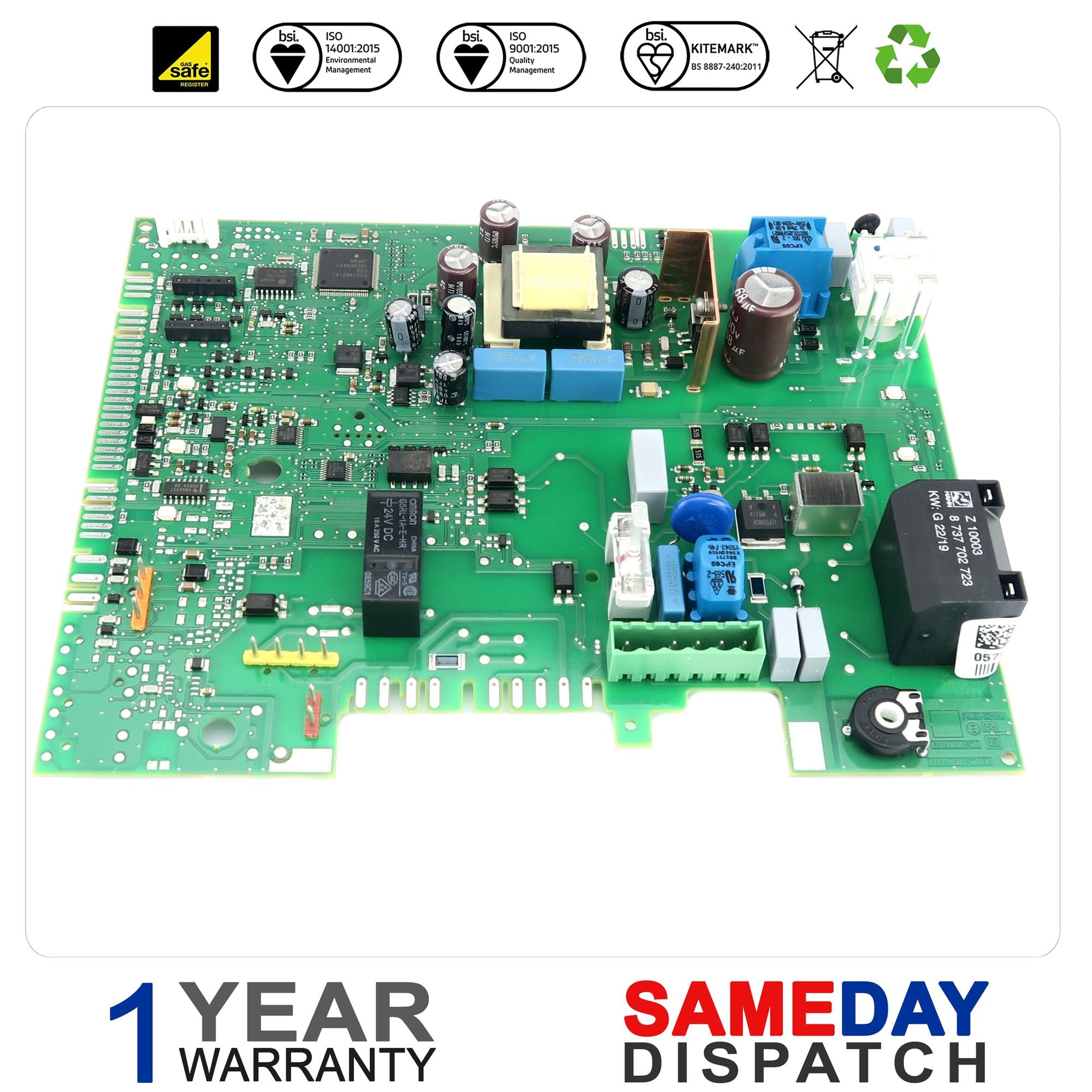 Worcester Greenstar CDI Conventional PCB 8748300911 was 87483008280 87483006990