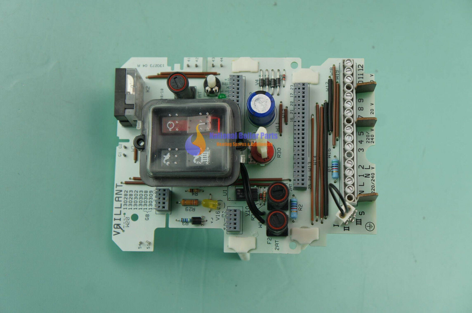 Vaillant Vcw Two Switch Complete PCB 130331