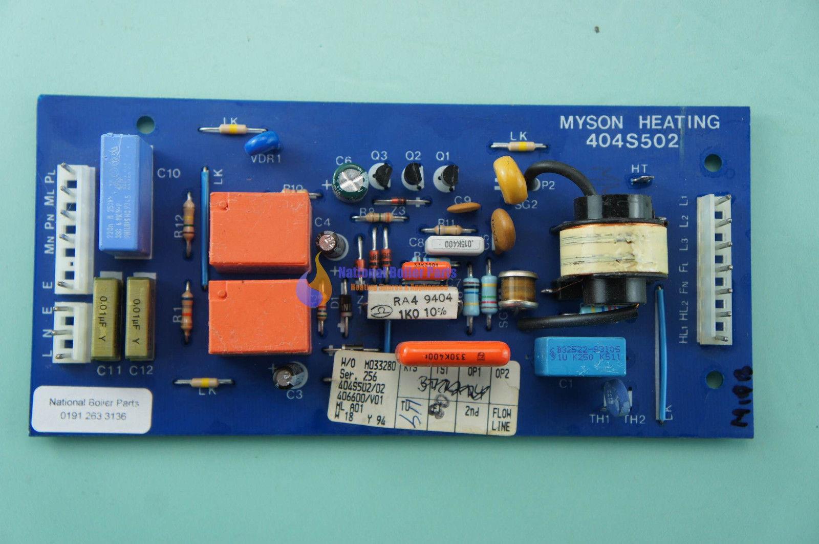 Myson Midas Ignition Pcb 404S502