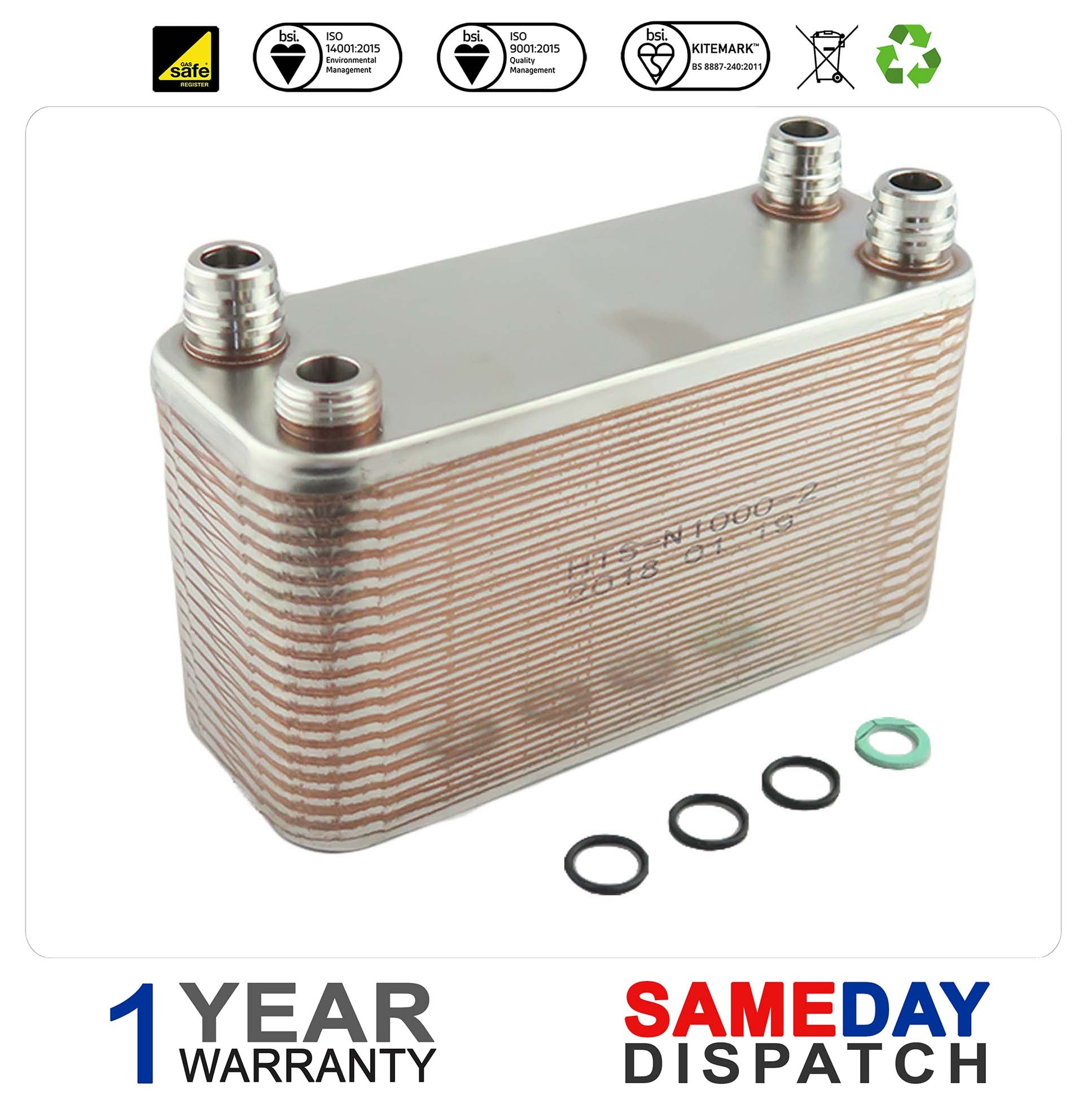 Vaillant Plate Heat Exchanger 065132