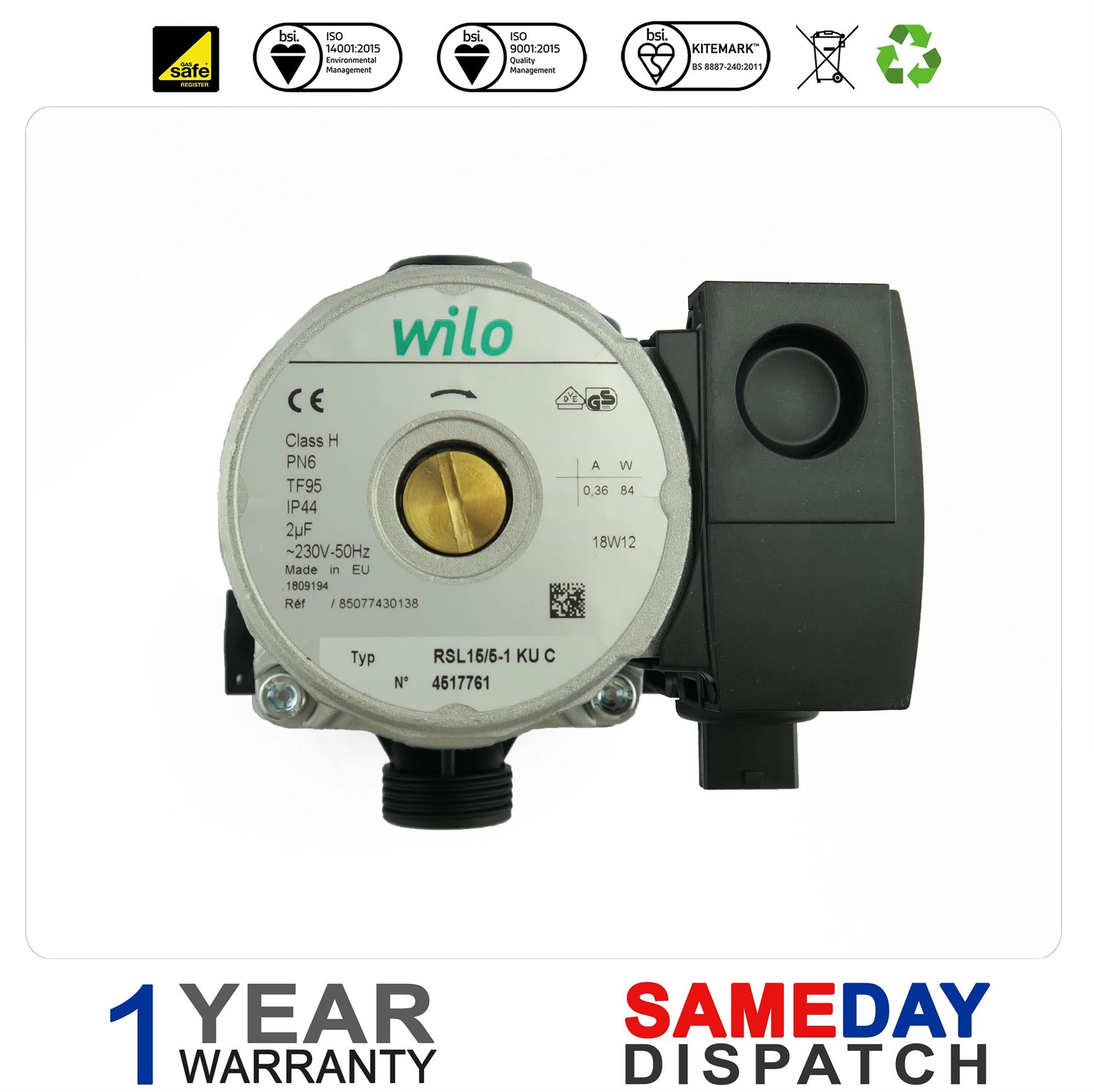 Ideal Boiler Pump (RSL15/5-1) 173776