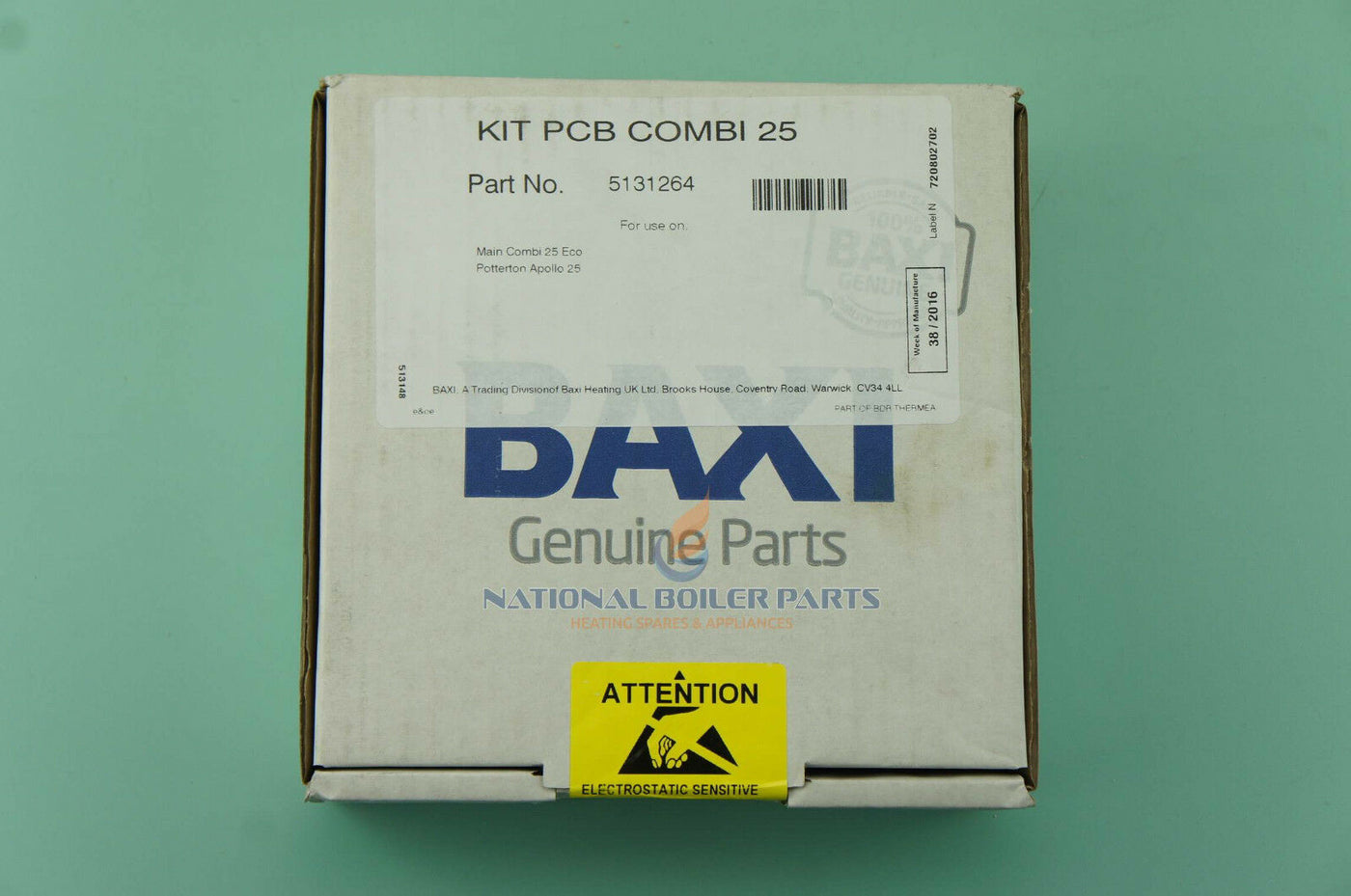 MAIN Boiler PCB 5131264