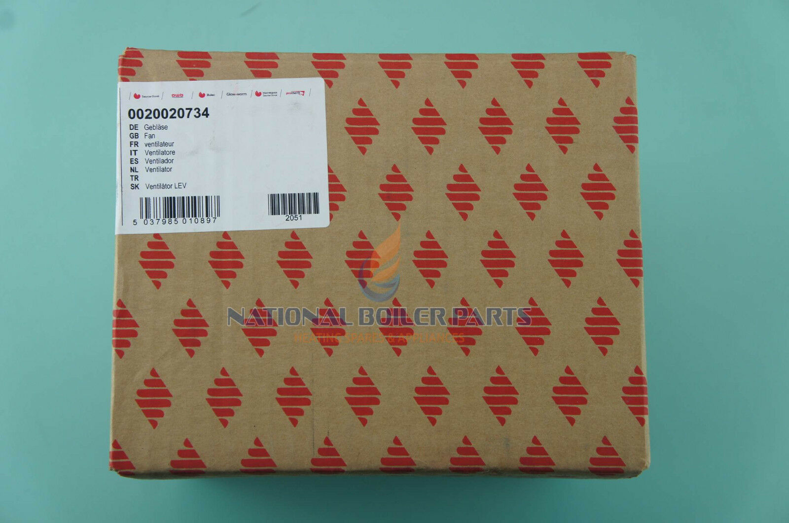 Glowworm Flexicom Ultimate Boiler Fan Assembly 0020020734