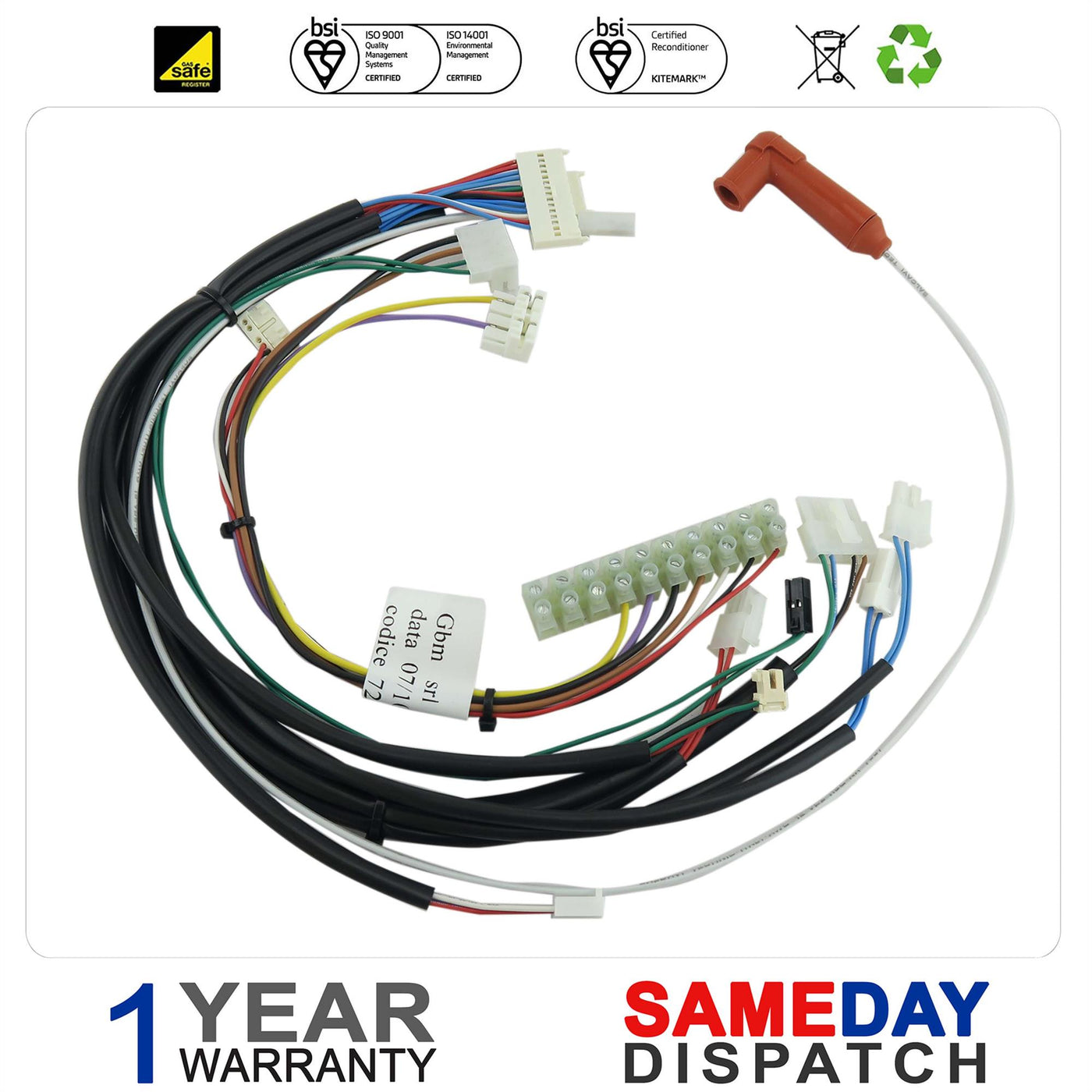 Baxi Harness Low Voltage 7213620