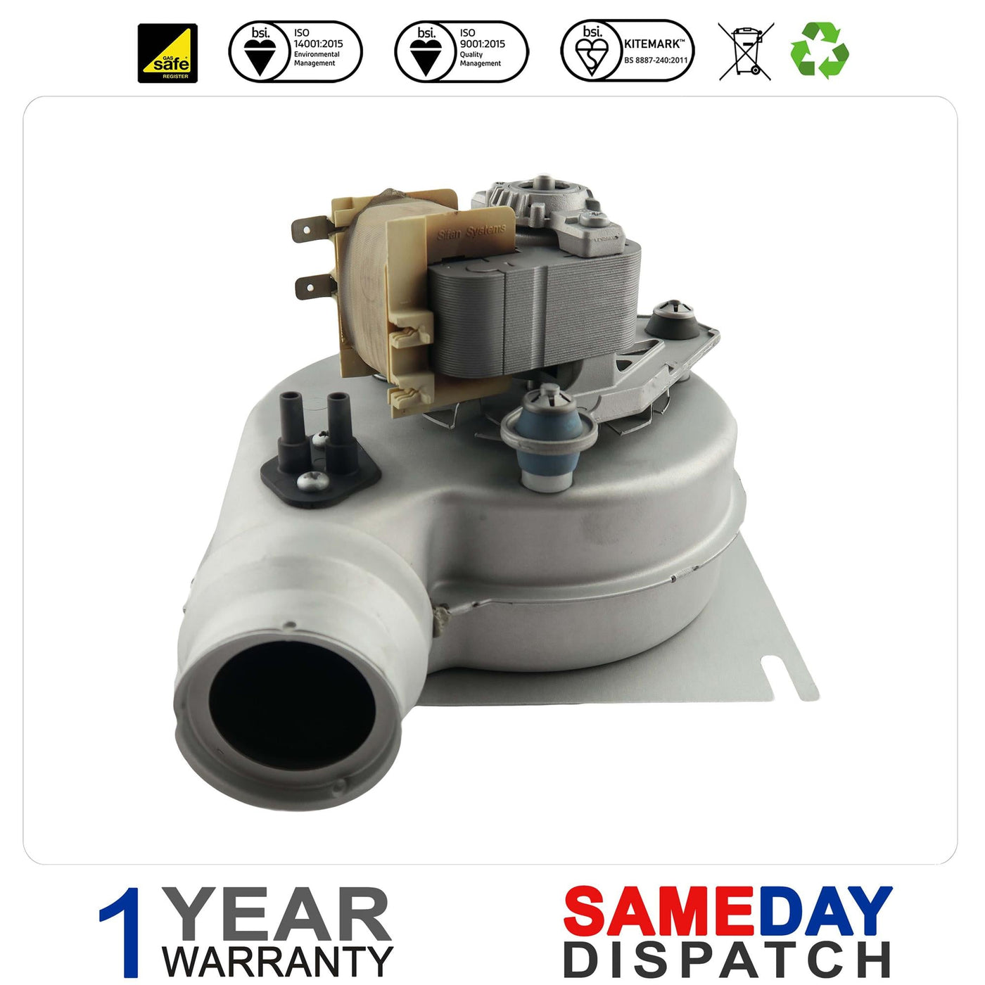 IDEAL OPTIMA 12HE BOILER FAN 174066