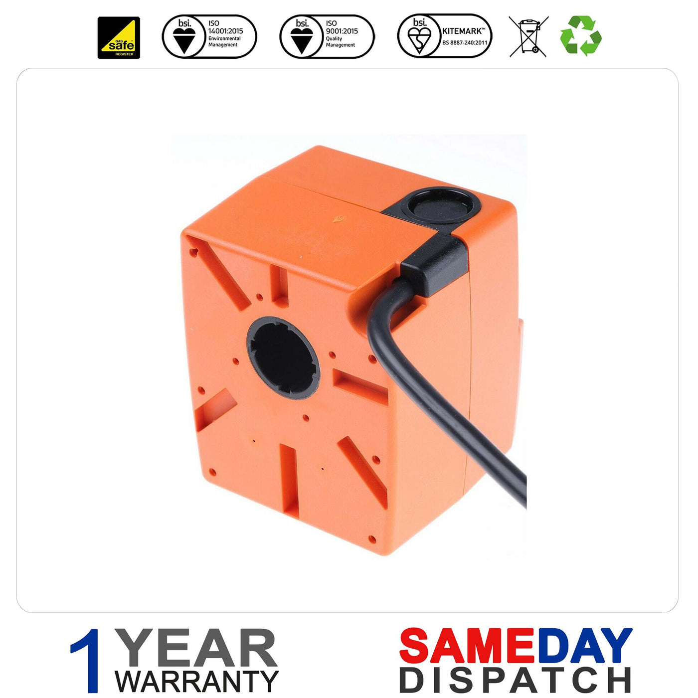BELLIMO Open Close Damper Actuator 10nm 24-V ac HT24-3