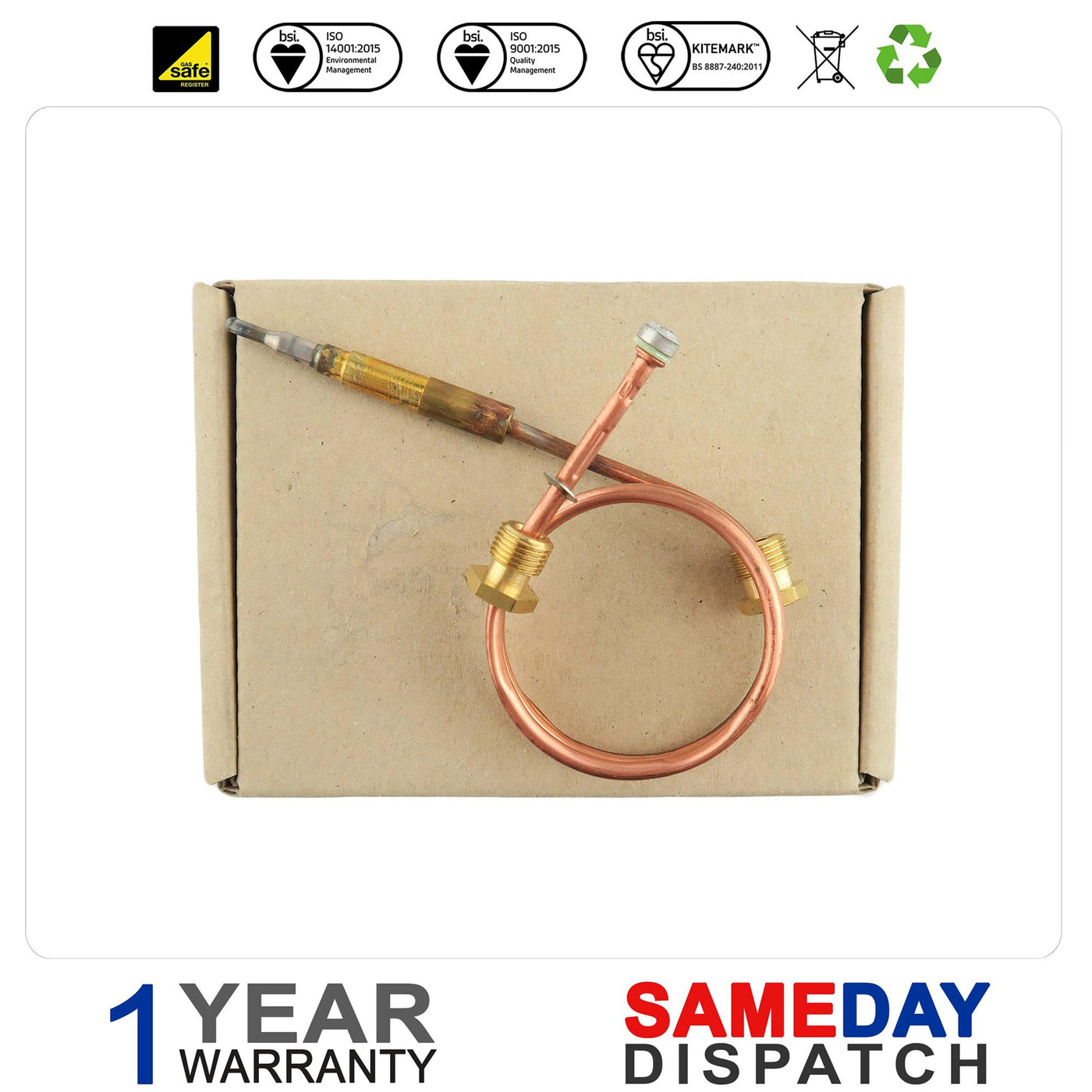 Ferroli Boiler Thermocouple 39801490