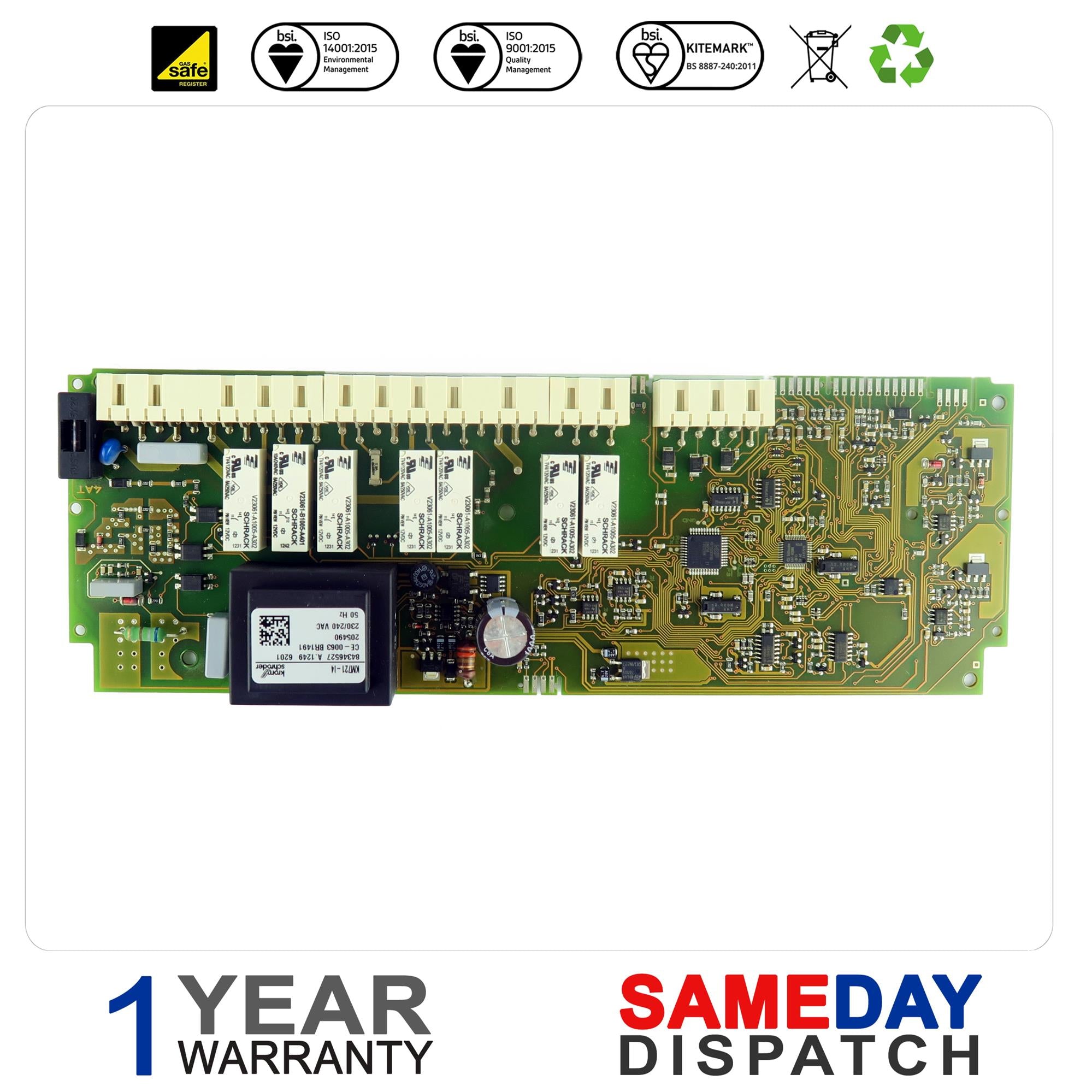 Ideal Boiler Main PCB 176211