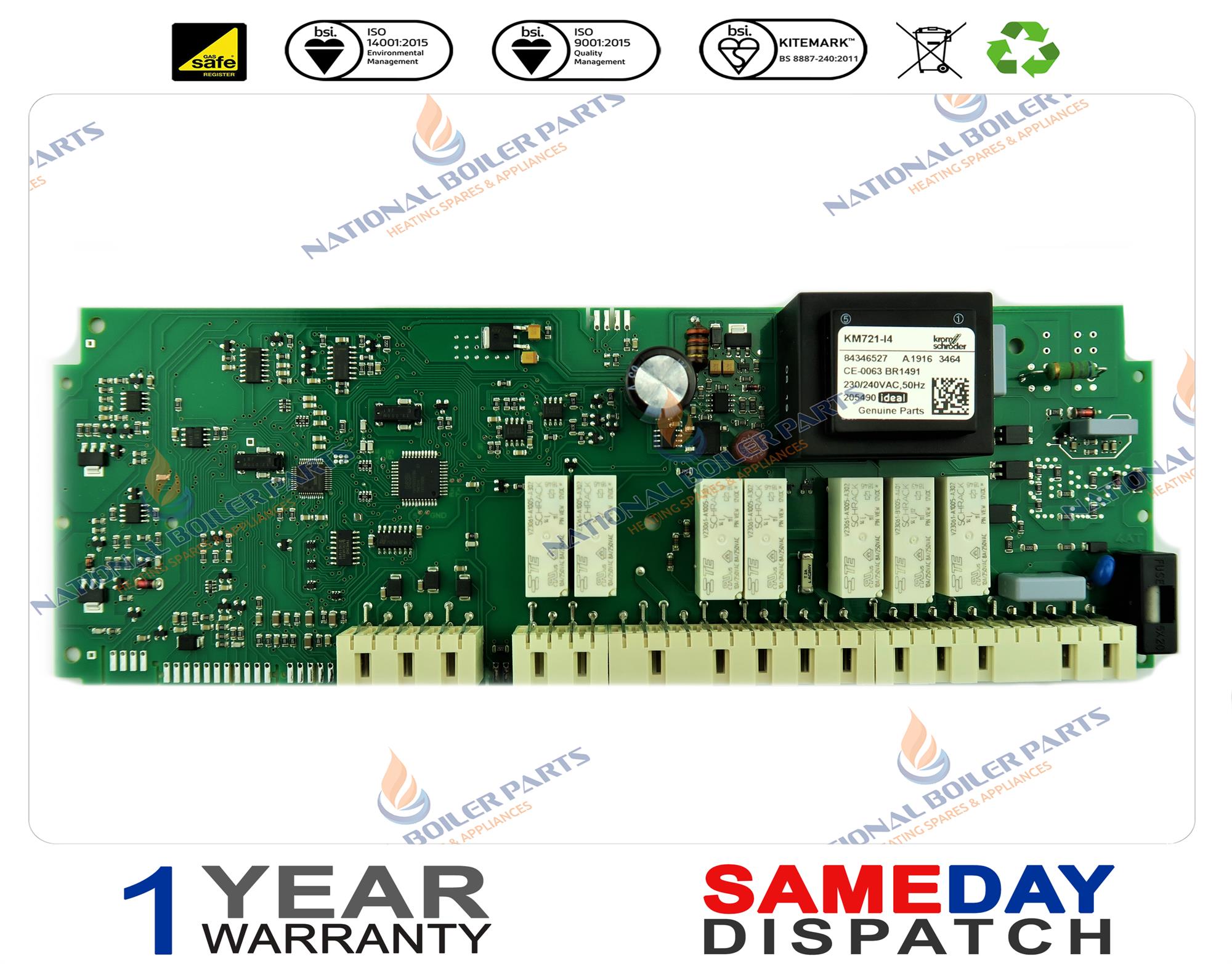 Ideal Boiler Main PCB 176211