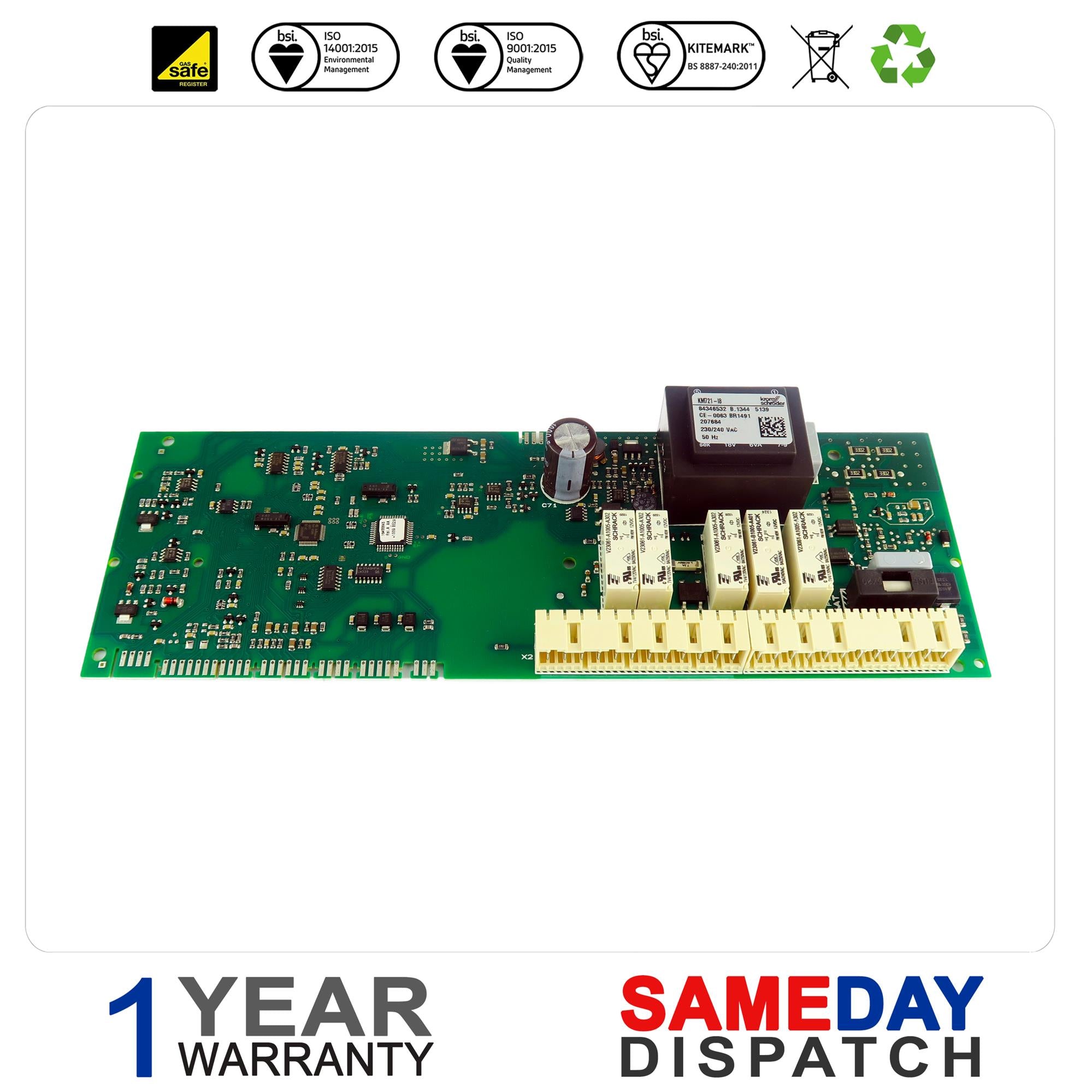 Ideal Combi Boiler PCB 176916