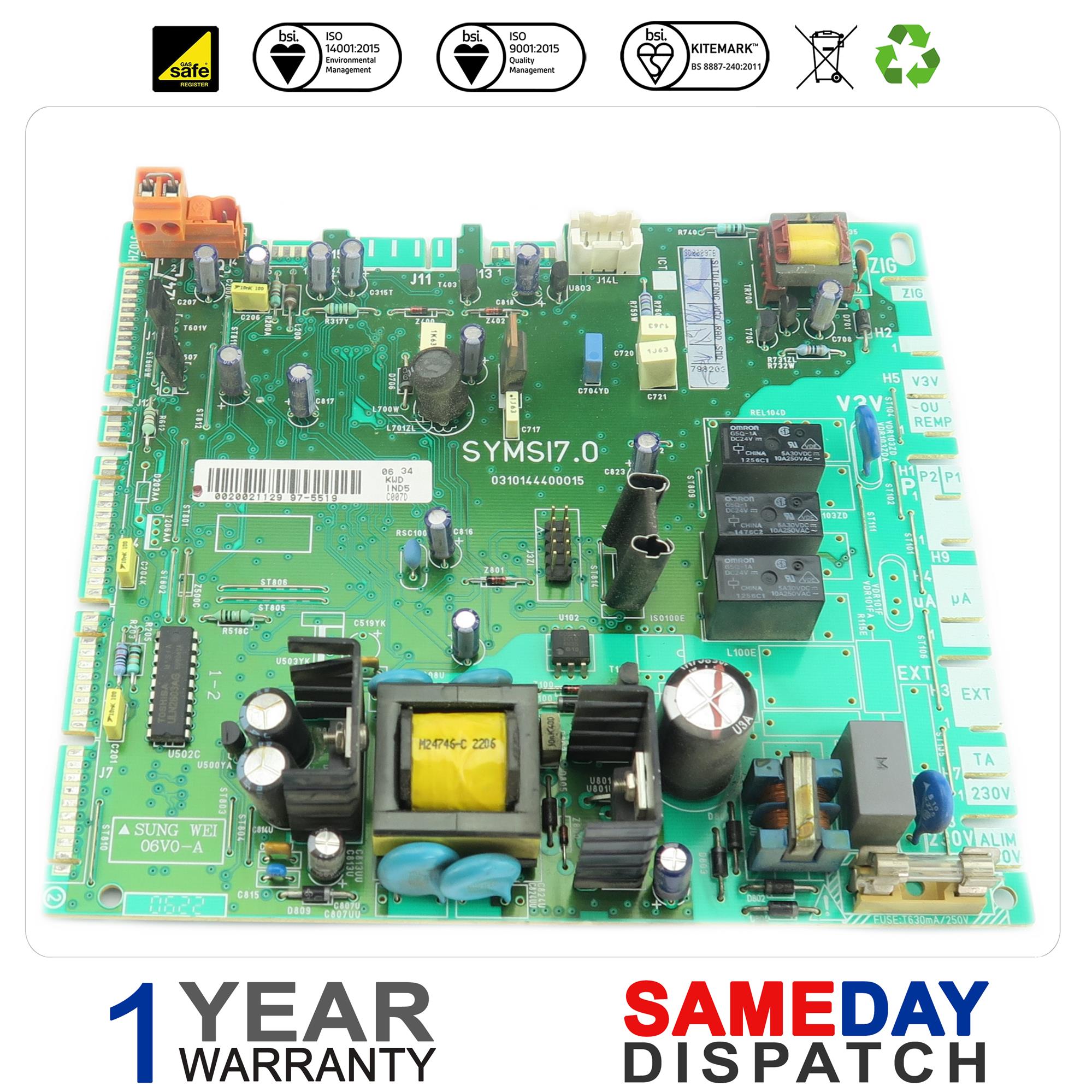 Glowworm Xtramax HE Boiler PCB S1040000