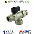 Baxi Boiler 22mm Return Isolating Tap Valve 248225